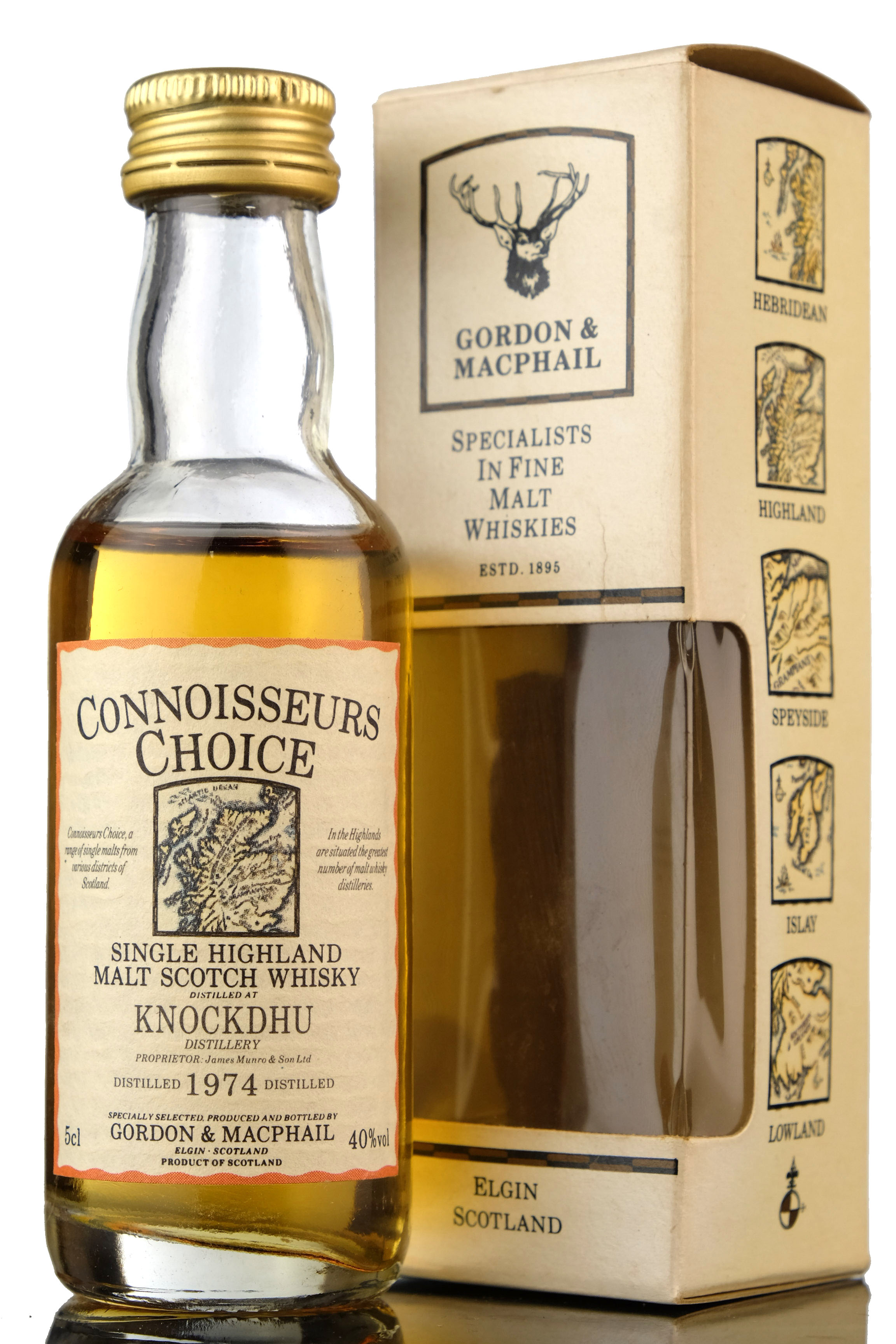 Knockdhu 1974 - Connoisseurs Choice Miniature