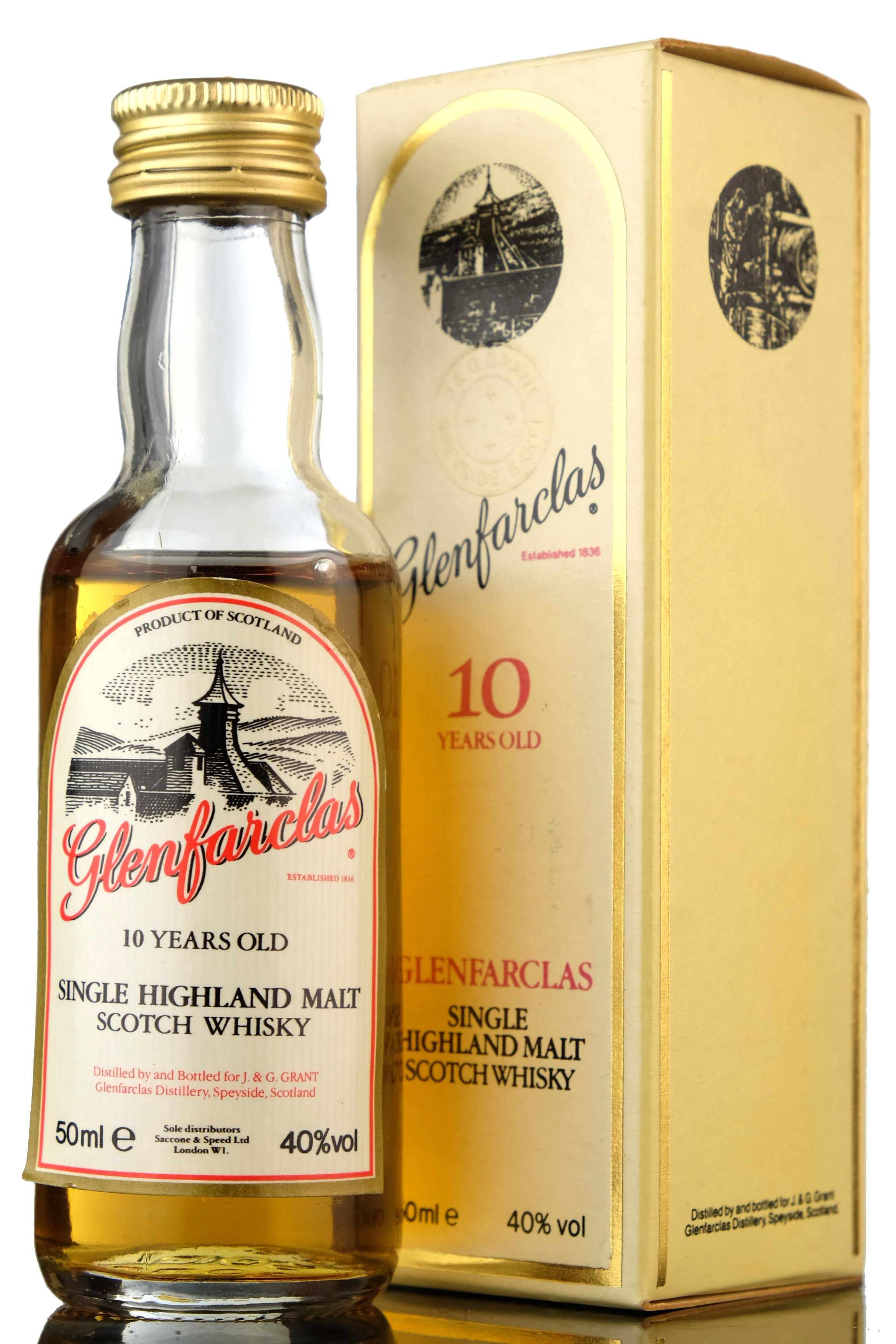 Glenfarclas 10 Year Old Miniature