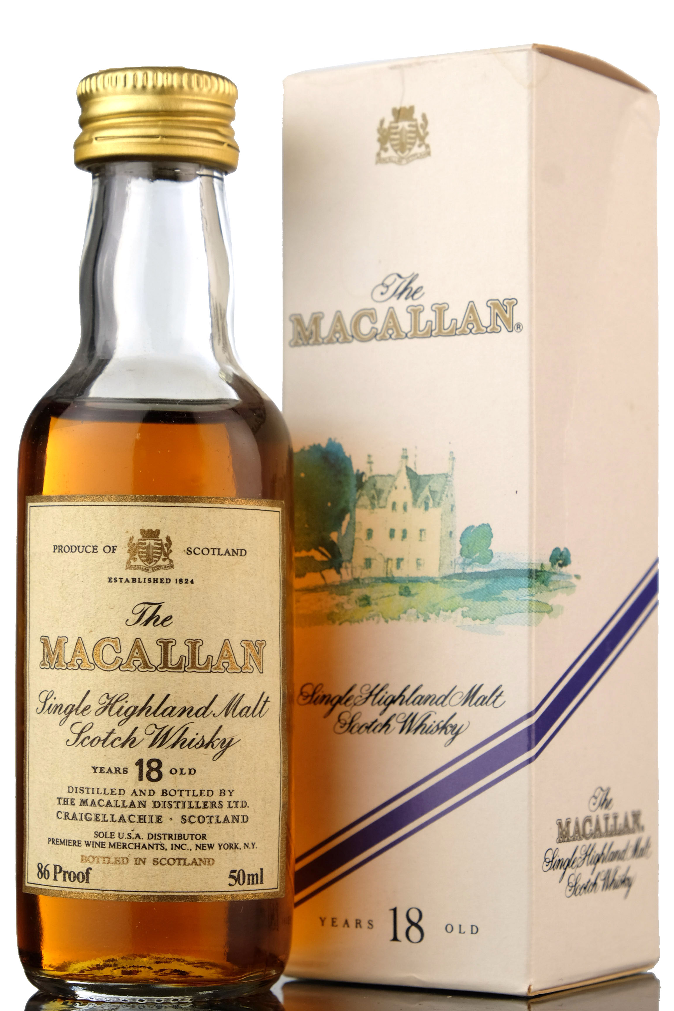 Macallan 18 Year Old Miniature