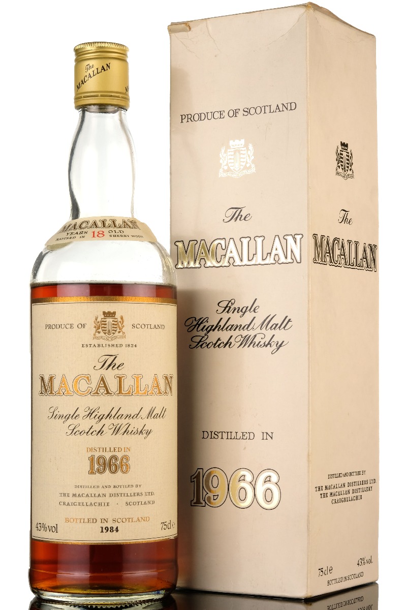 Macallan 1966-1984 - 18 Year Old