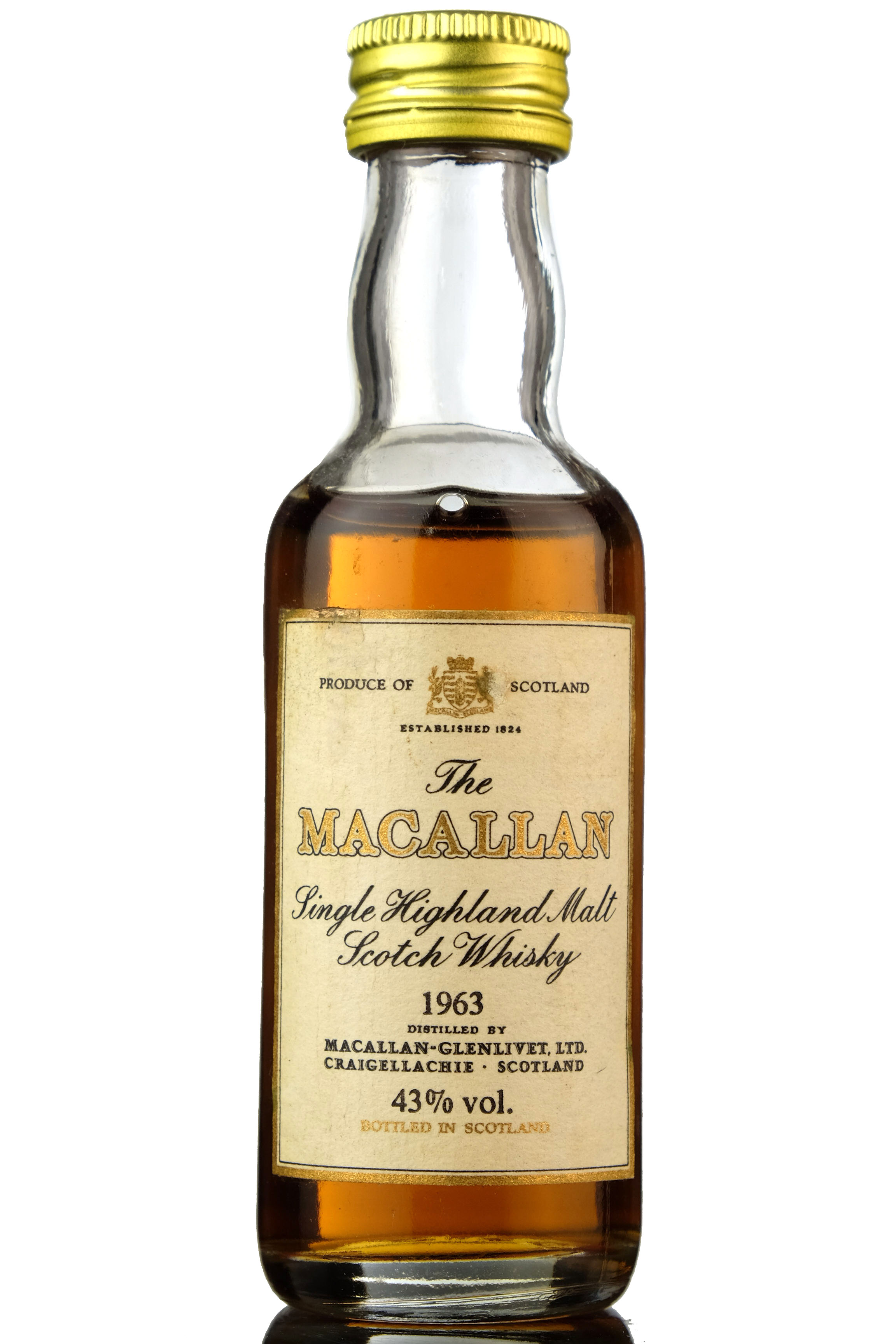 Macallan 1963 Miniature