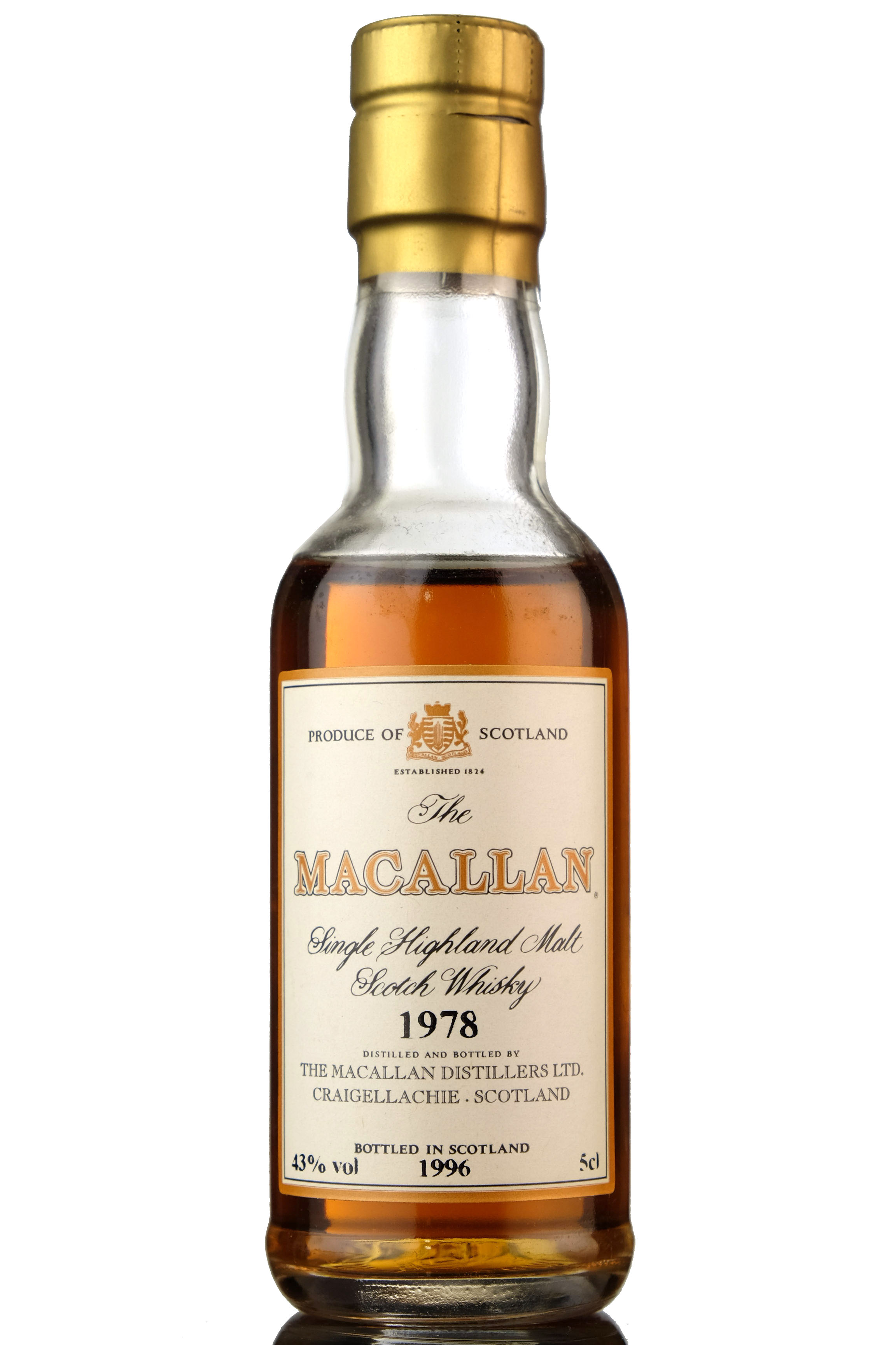 Macallan 1978-1996 Miniature