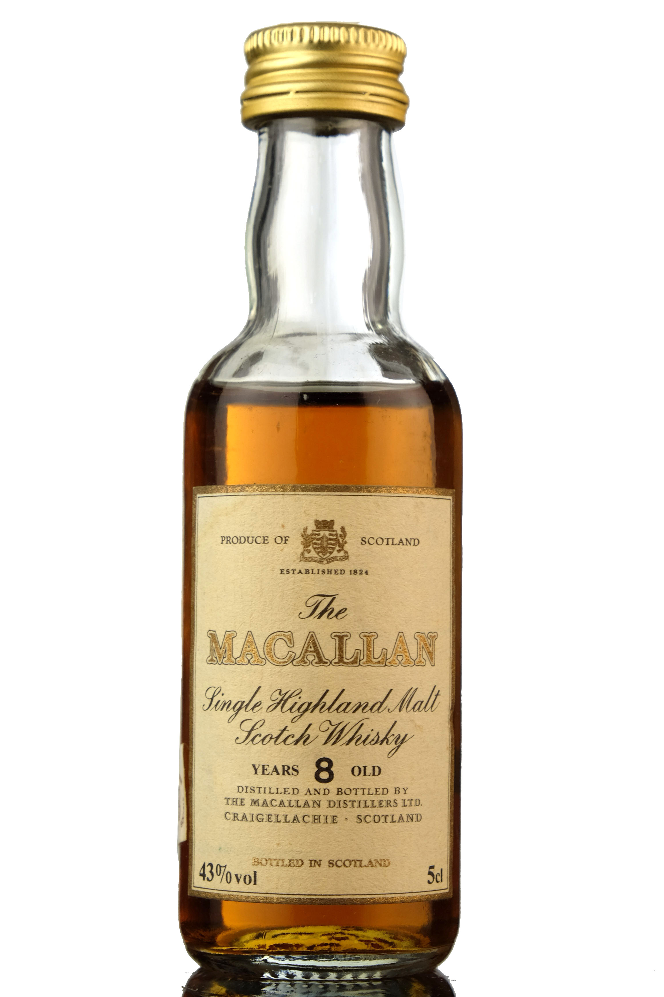 Macallan 8 Year Old Miniature