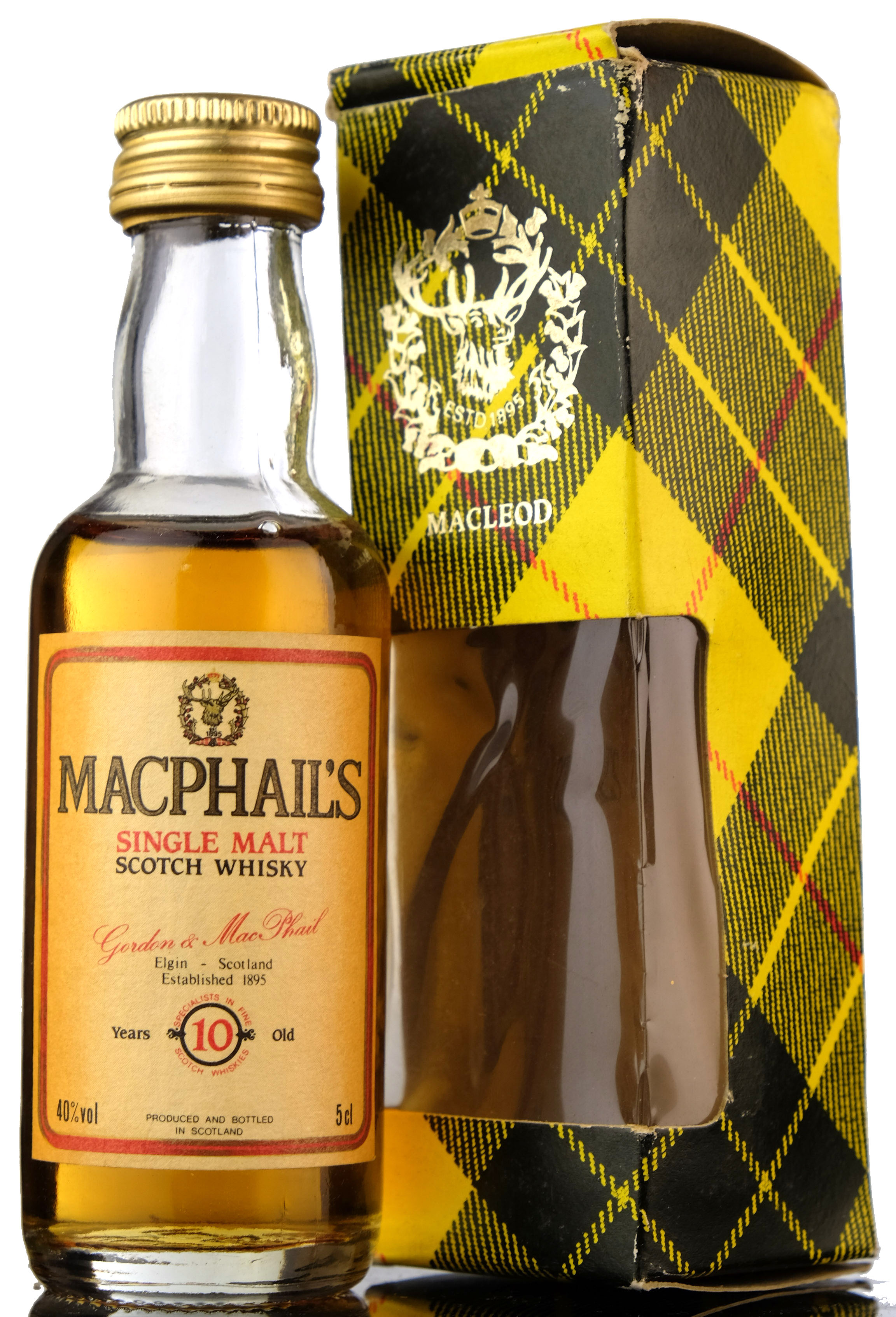 MacPhails 10 Year Old - Gordon & MacPhail Miniature