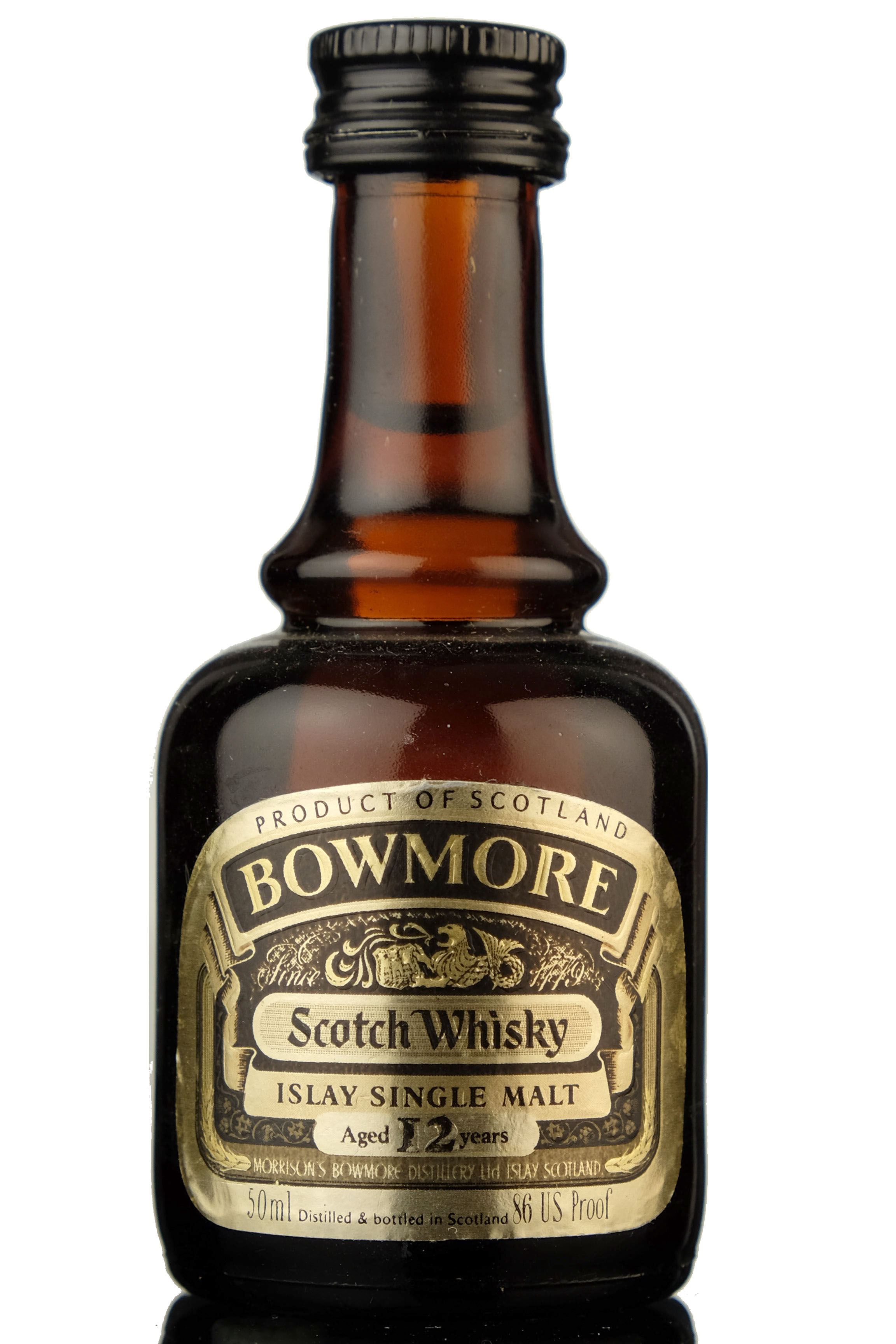 Bowmore 12 Year Old Miniature