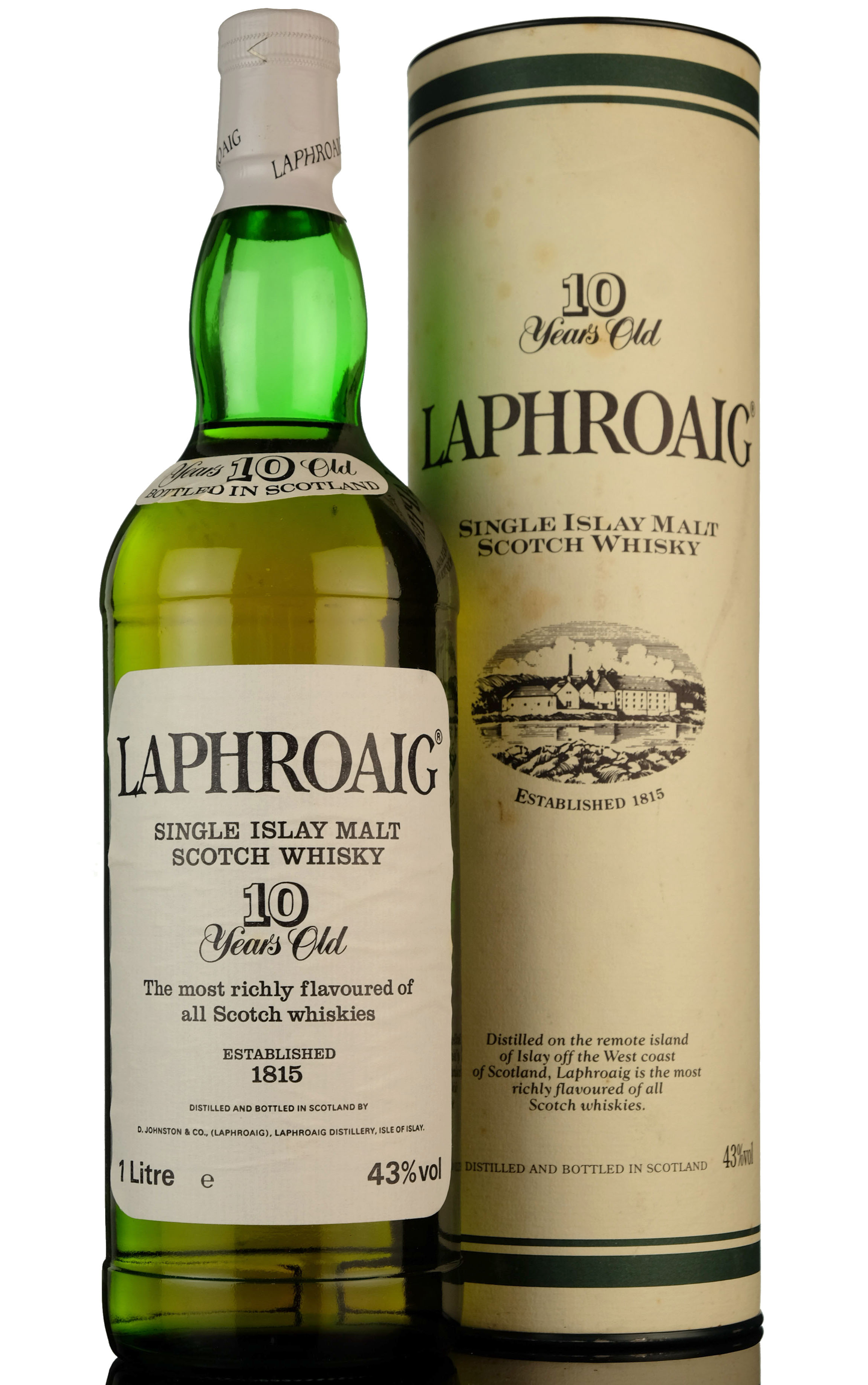 Laphroaig 10 Year Old - Circa 2000 - 1 Litre