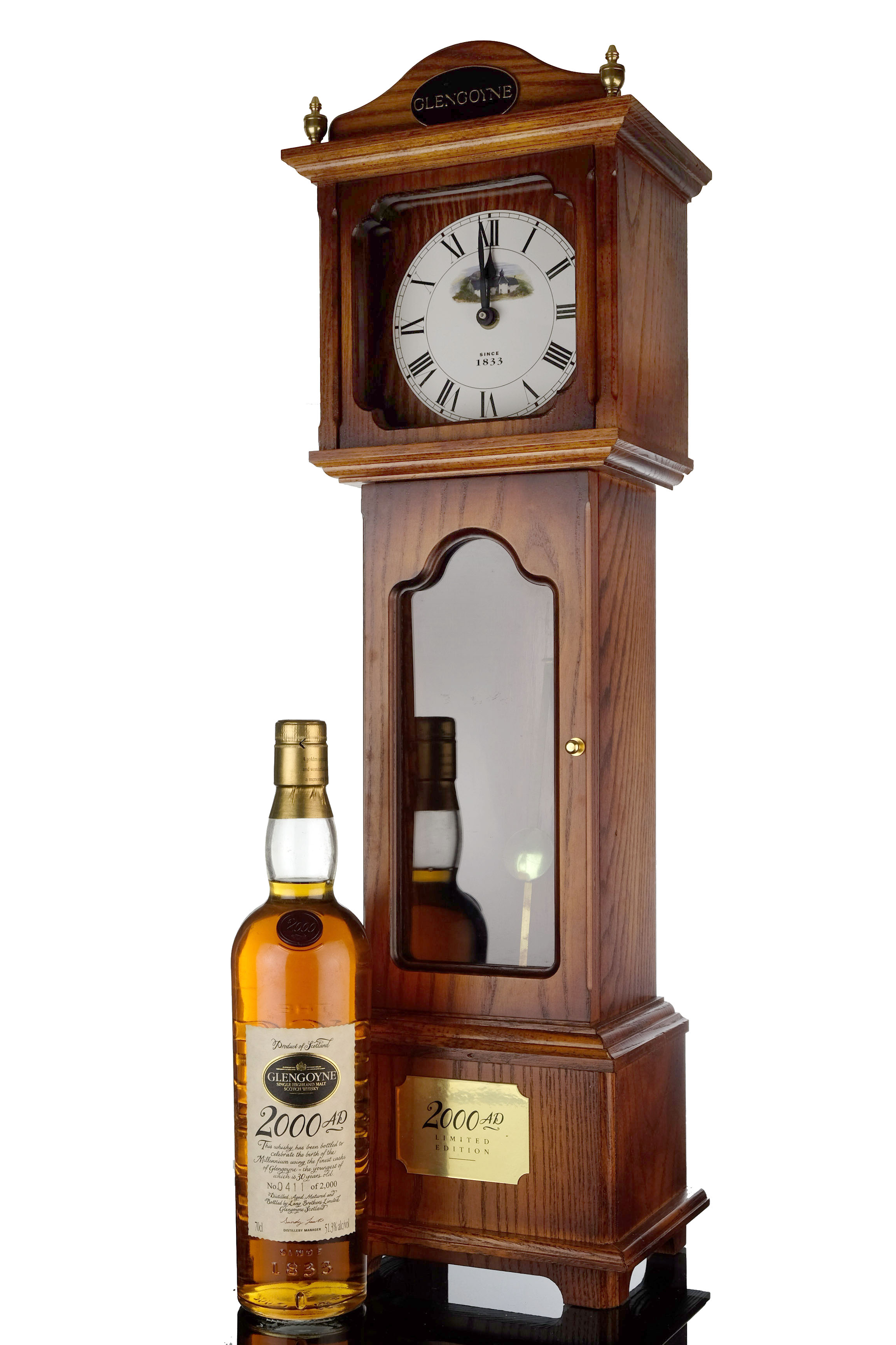 Glengoyne 30 Year Old Millennium - With Clock