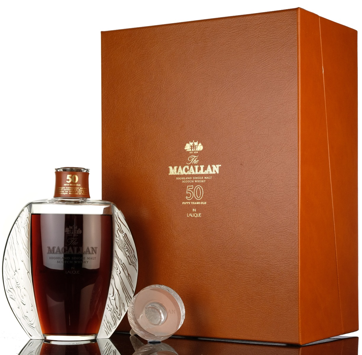 Macallan 50 Year Old - Lalique Decanter - First Release