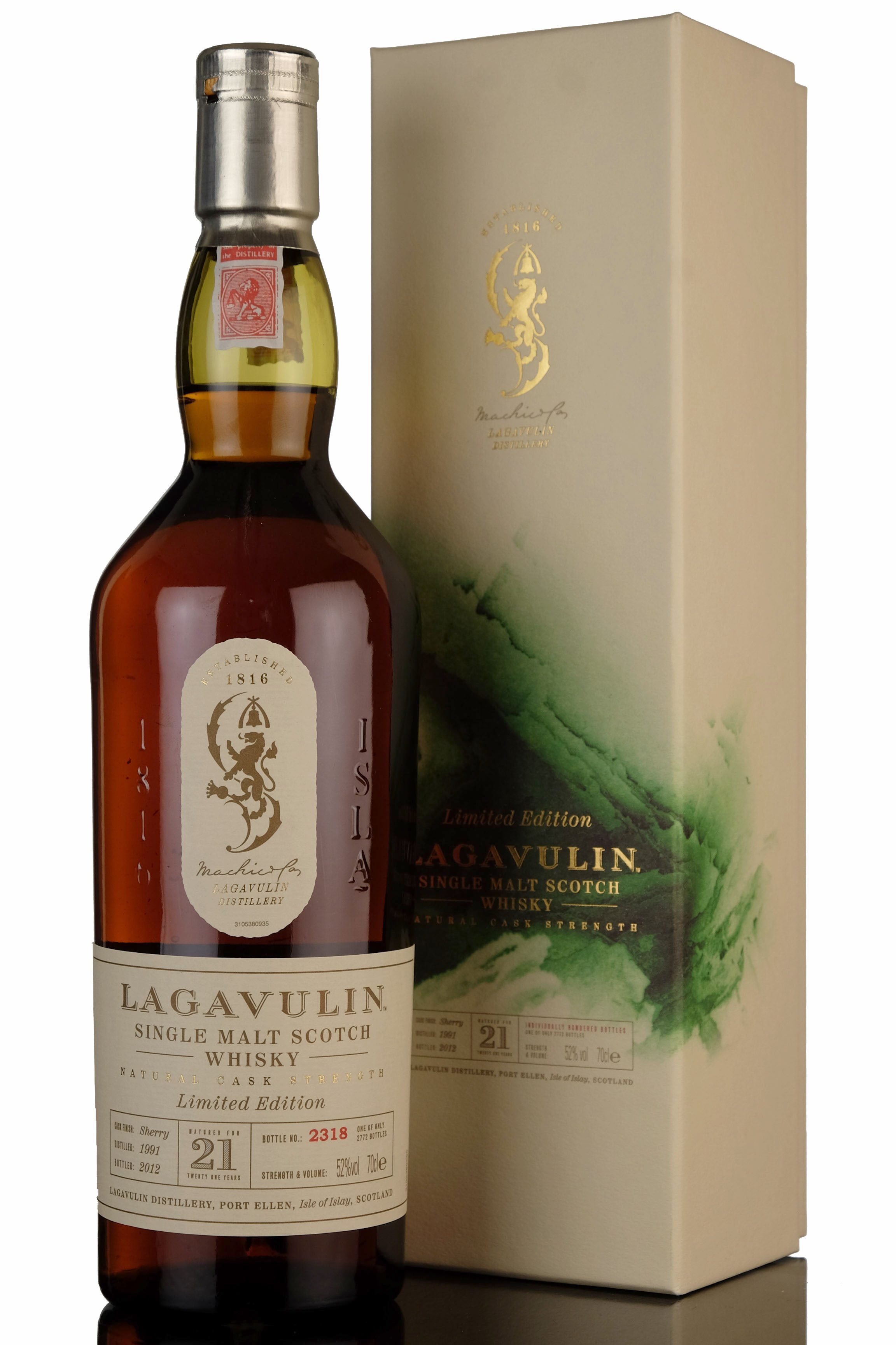 Lagavulin 1991-2012 - 21 Year Old