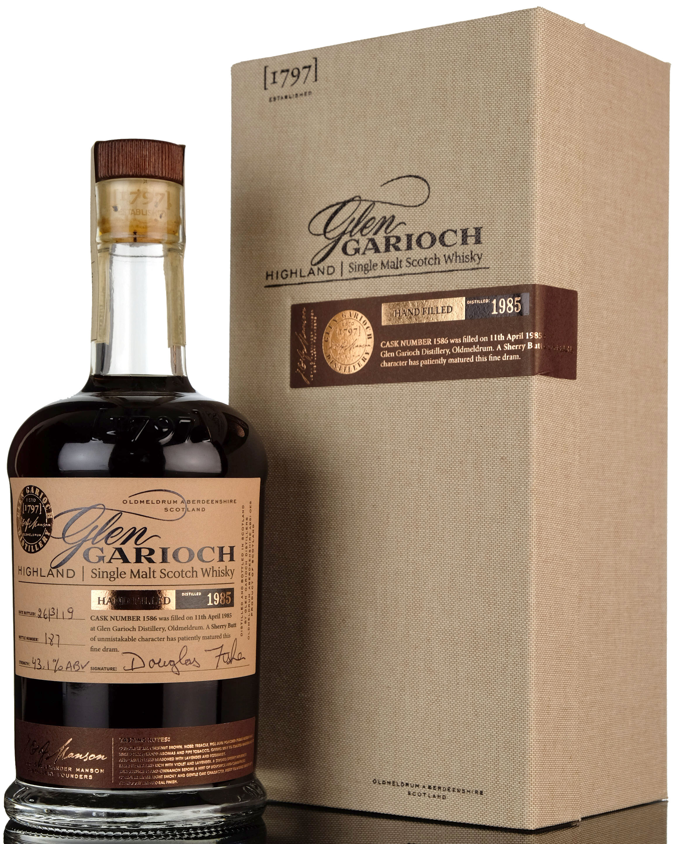 Glen Garioch 1985-2019 - 33 Year Old - Hand Filled