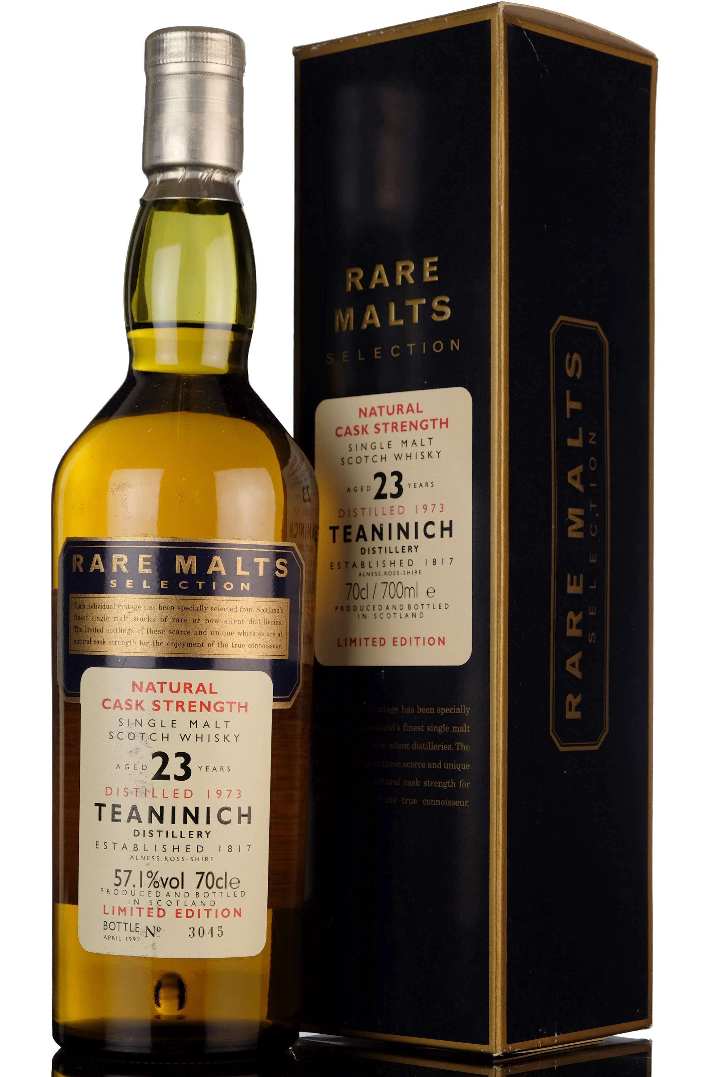 Teaninich 1973-1997 - 23 Year Old - Rare Malts 57.1%