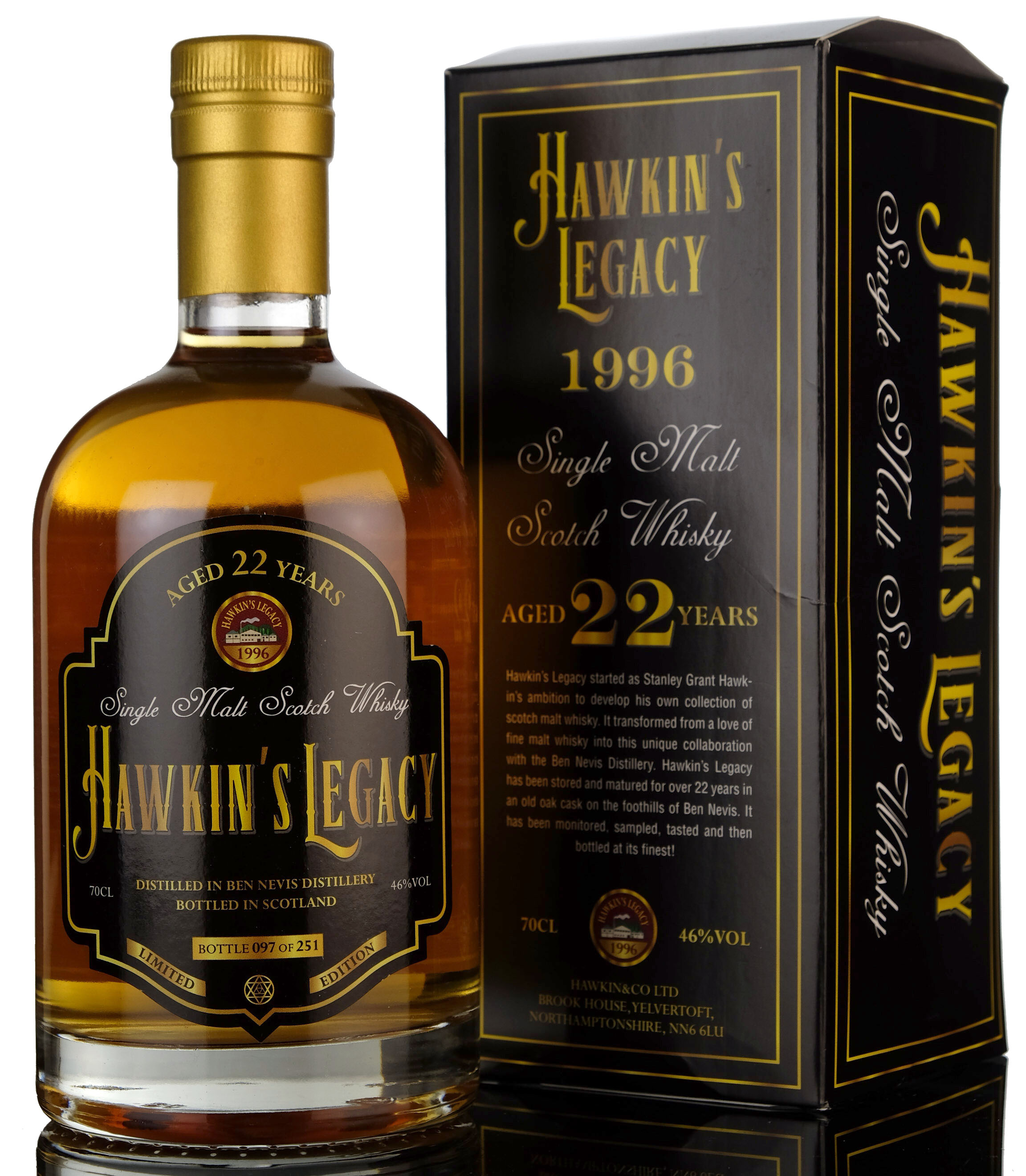 Ben Nevis Hawkins Legacy 1996 - 22 Year Old