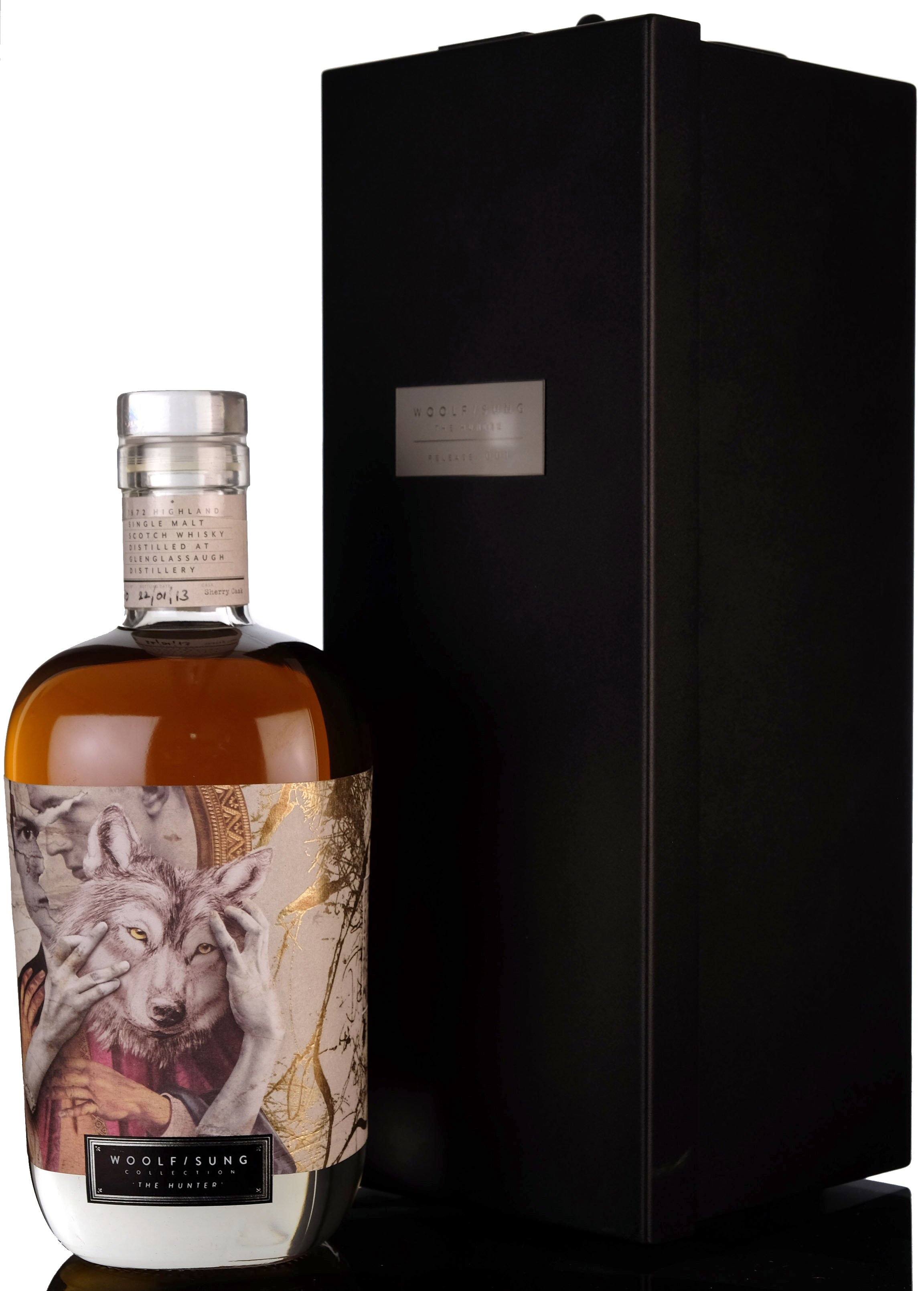 Glenglassaugh 1972-2013 - 40 Year Old - Woolf Sung Collection - The Hunter
