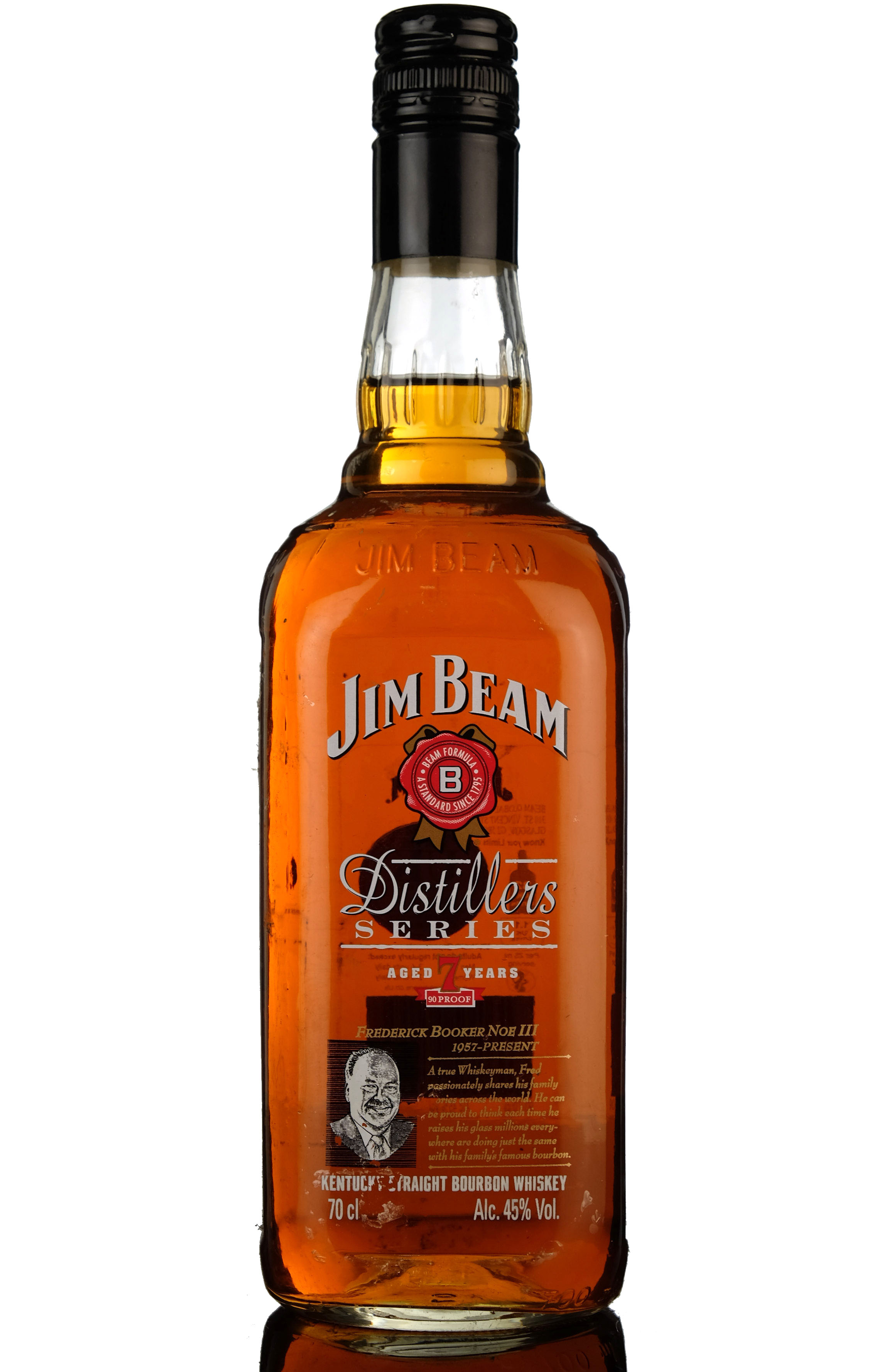 Jim Beam 7 Year Old - Distillers Series - Kentucky Straight Bourbon Whiskey