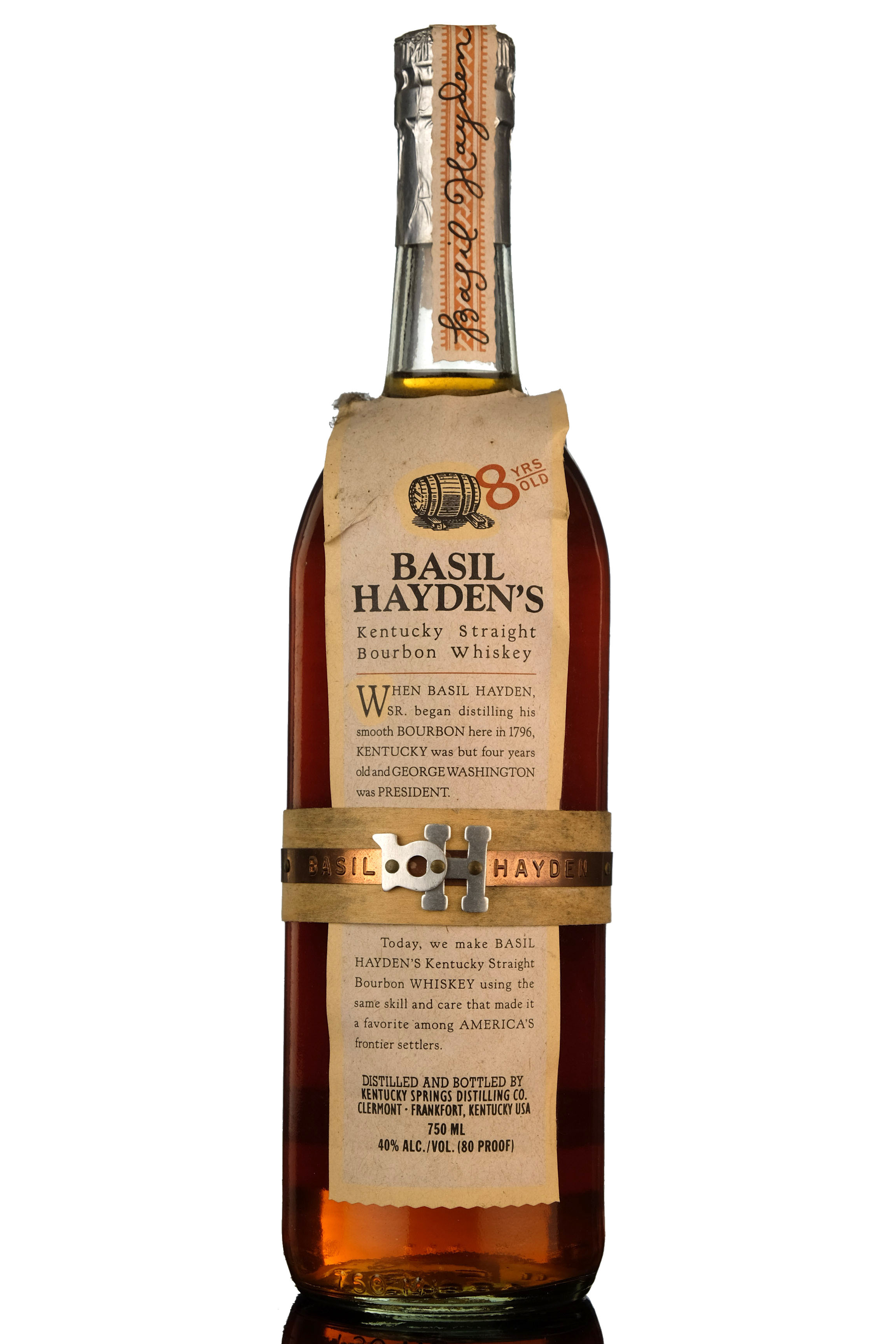 Basil Haydens 8 Year Old - Kentucky Straight Bourbon Whiskey