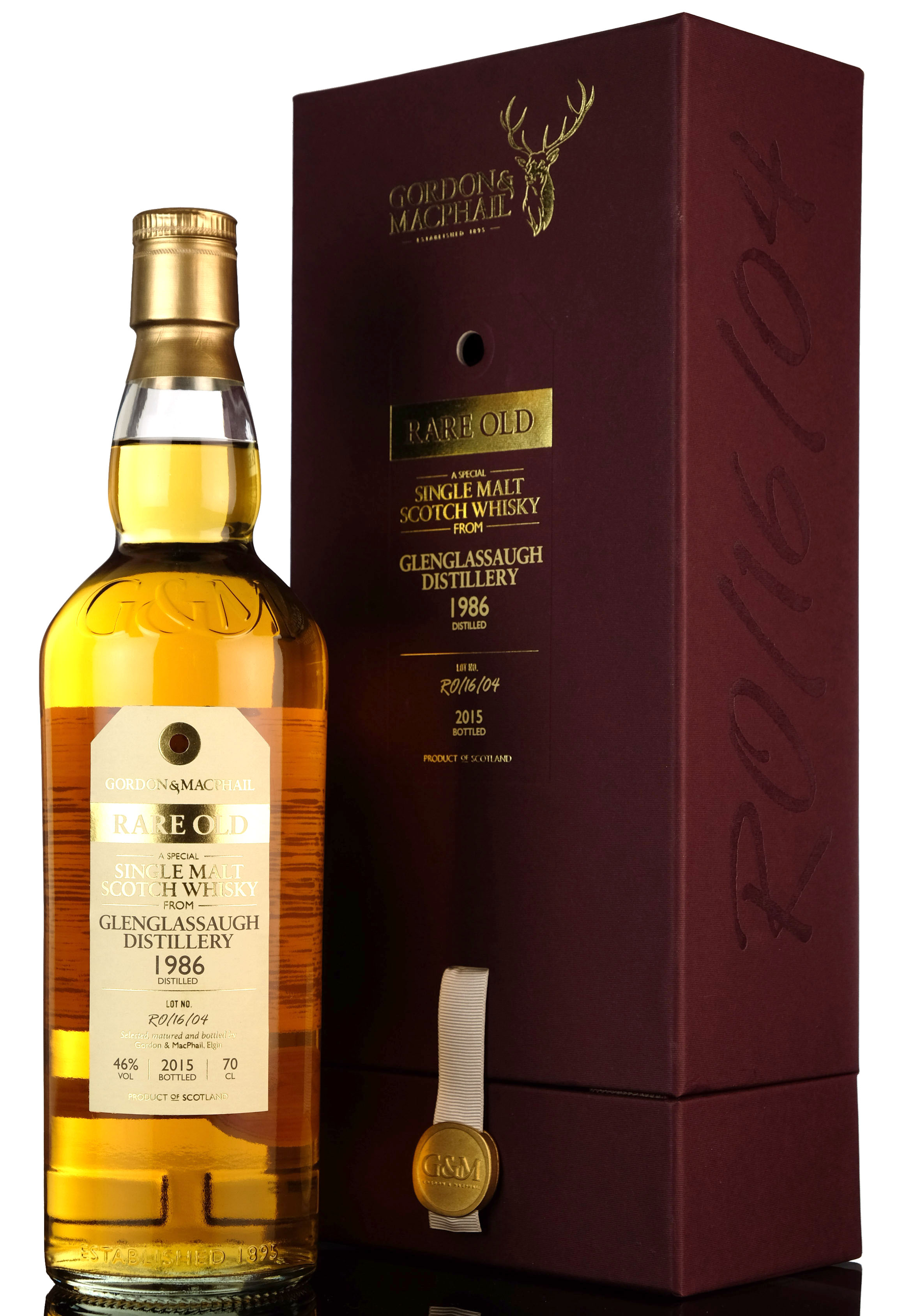 Glenglassaugh 1986-2015 - Rare Old - Gordon & MacPhail - RO/16/04