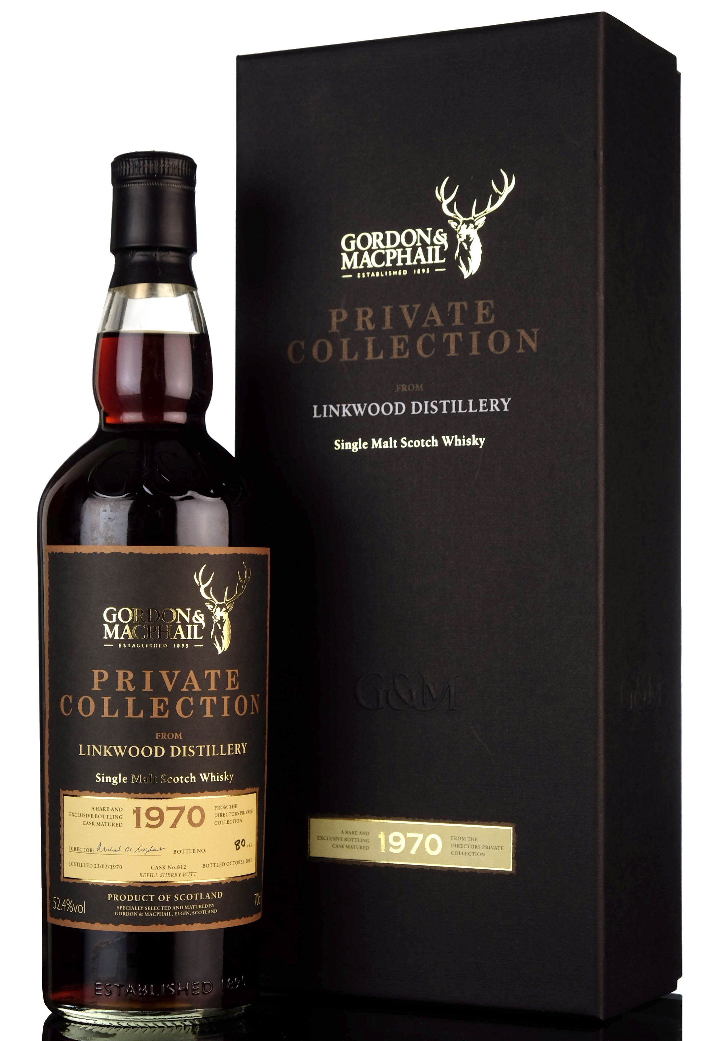 Linkwood 1970-2013 - Private Collection - Single Cask 812 - One Of 83 Bottles