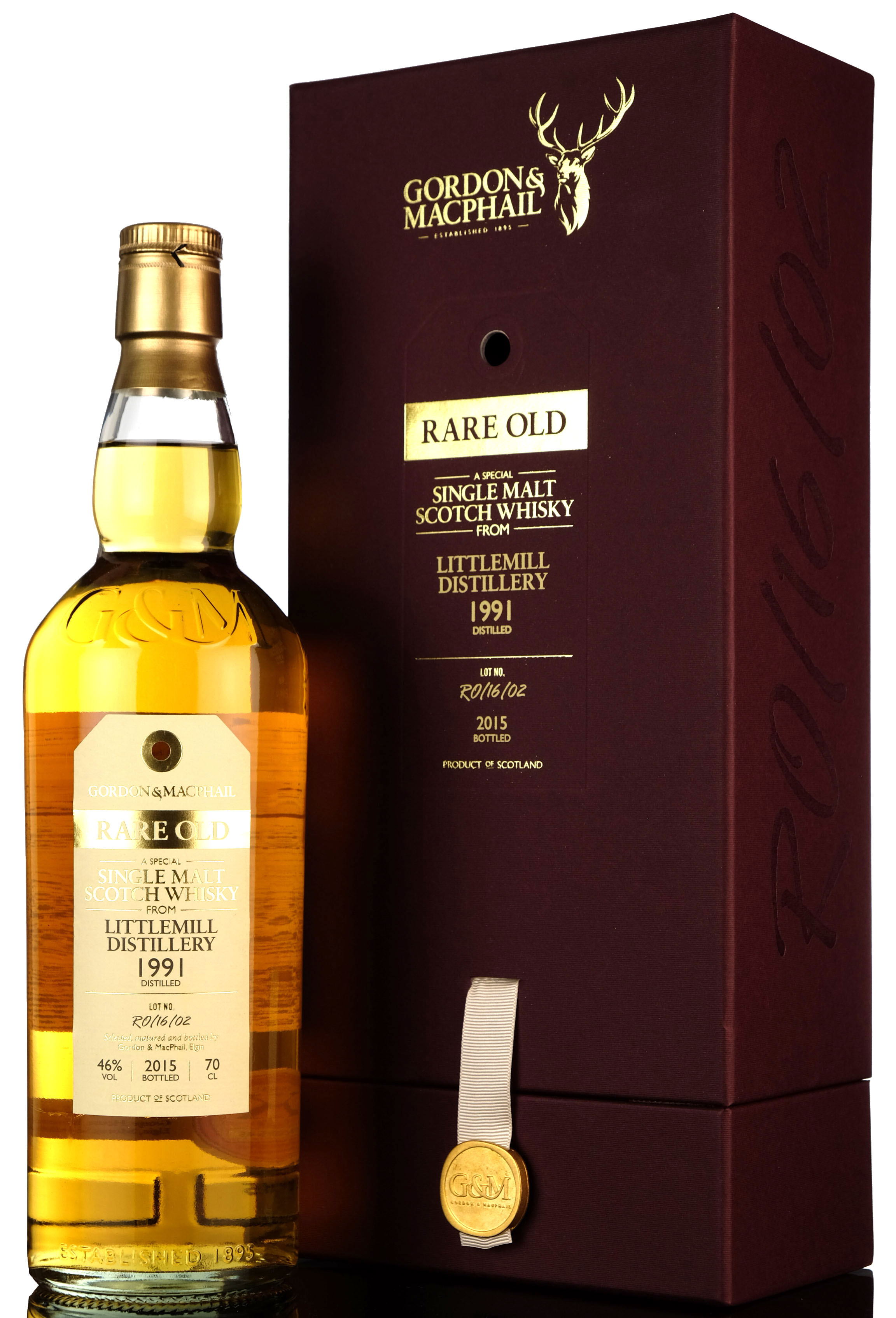 Littlemill 1991-2015 - Rare Old - Gordon & MacPhail - RO/16/02