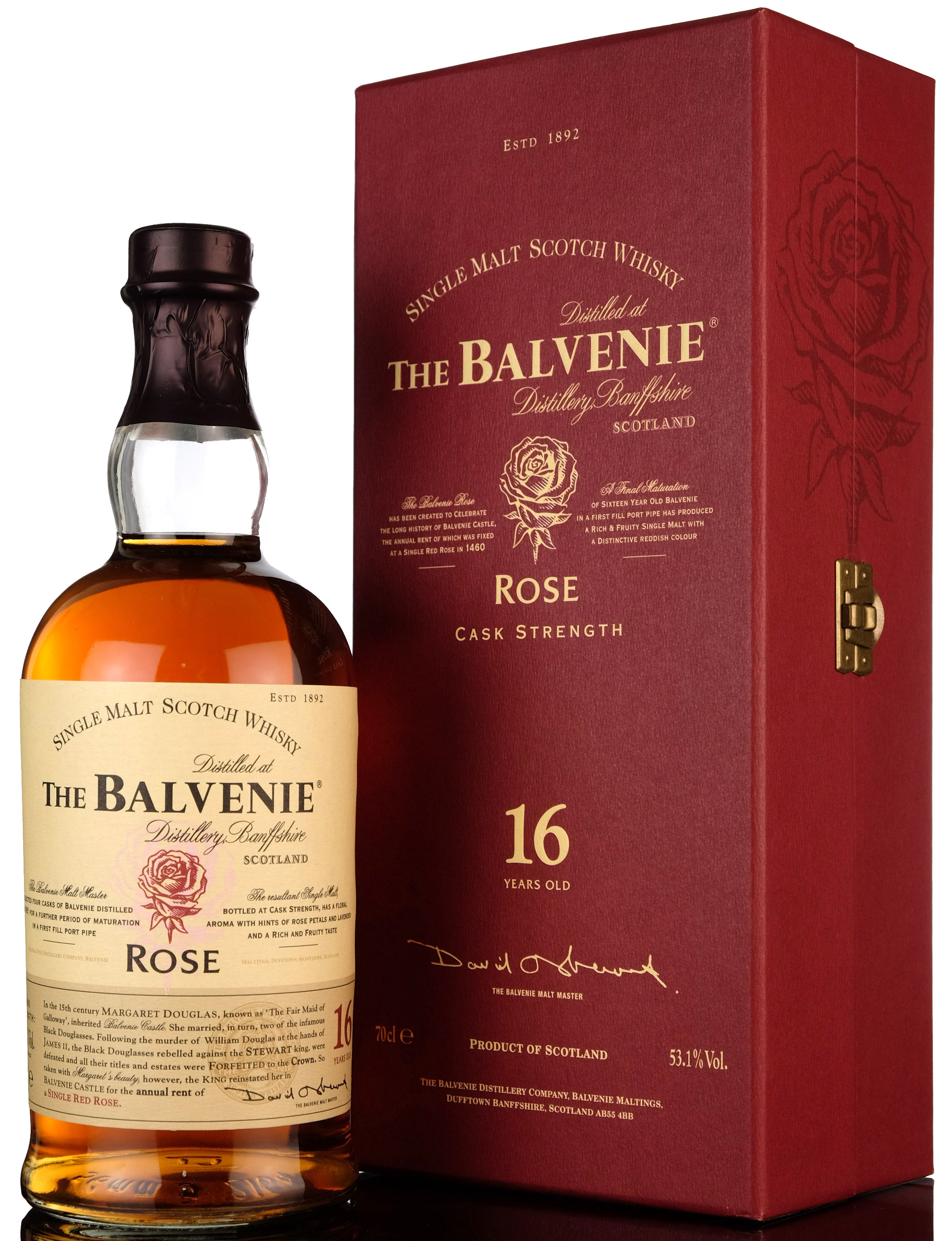 Balvenie Rose  1991-2009 - 16 Year Old -First Release  53.1%