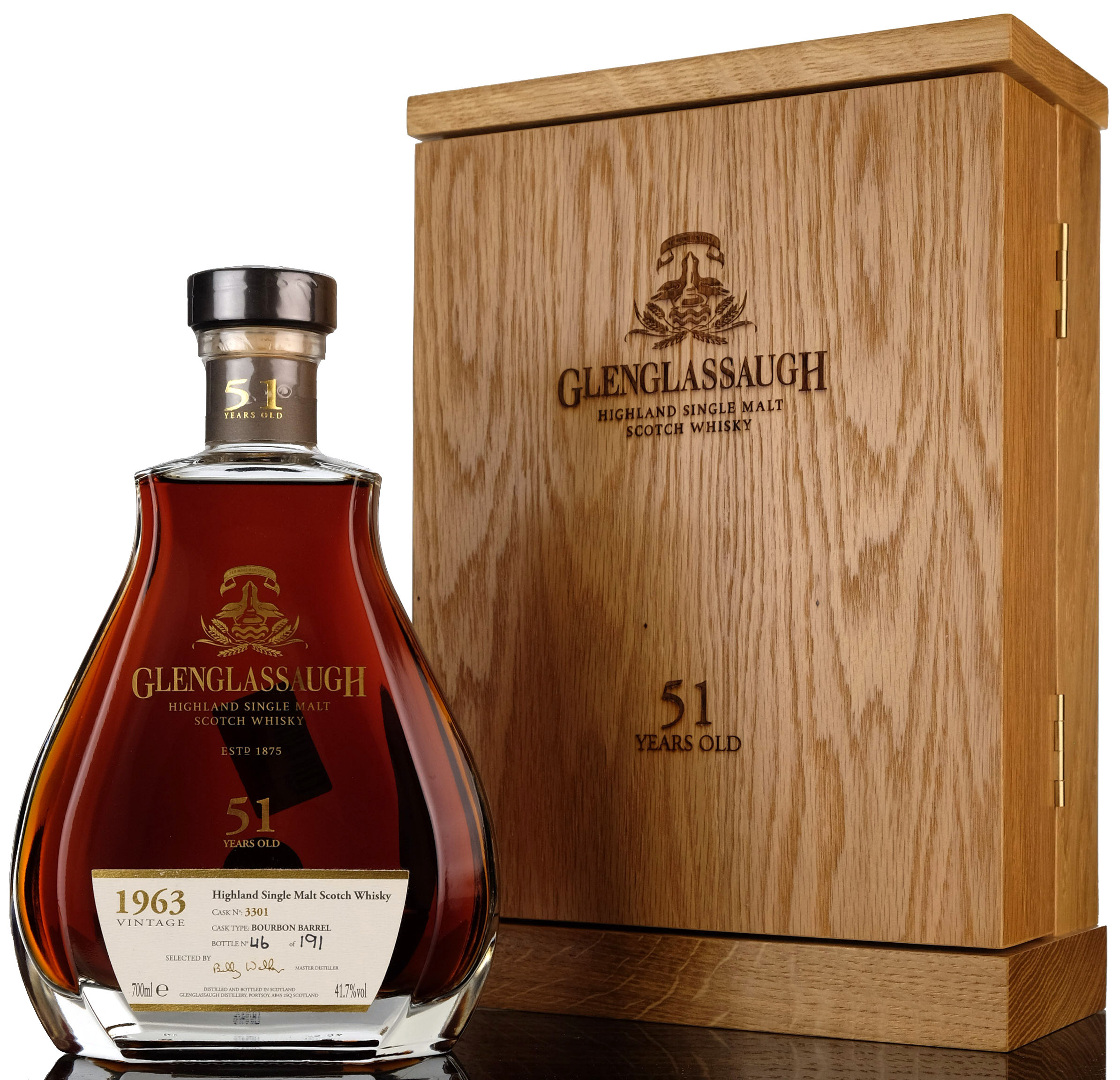 Glenglassaugh 1963-2014 - 51 Year Old - Single Cask 3301