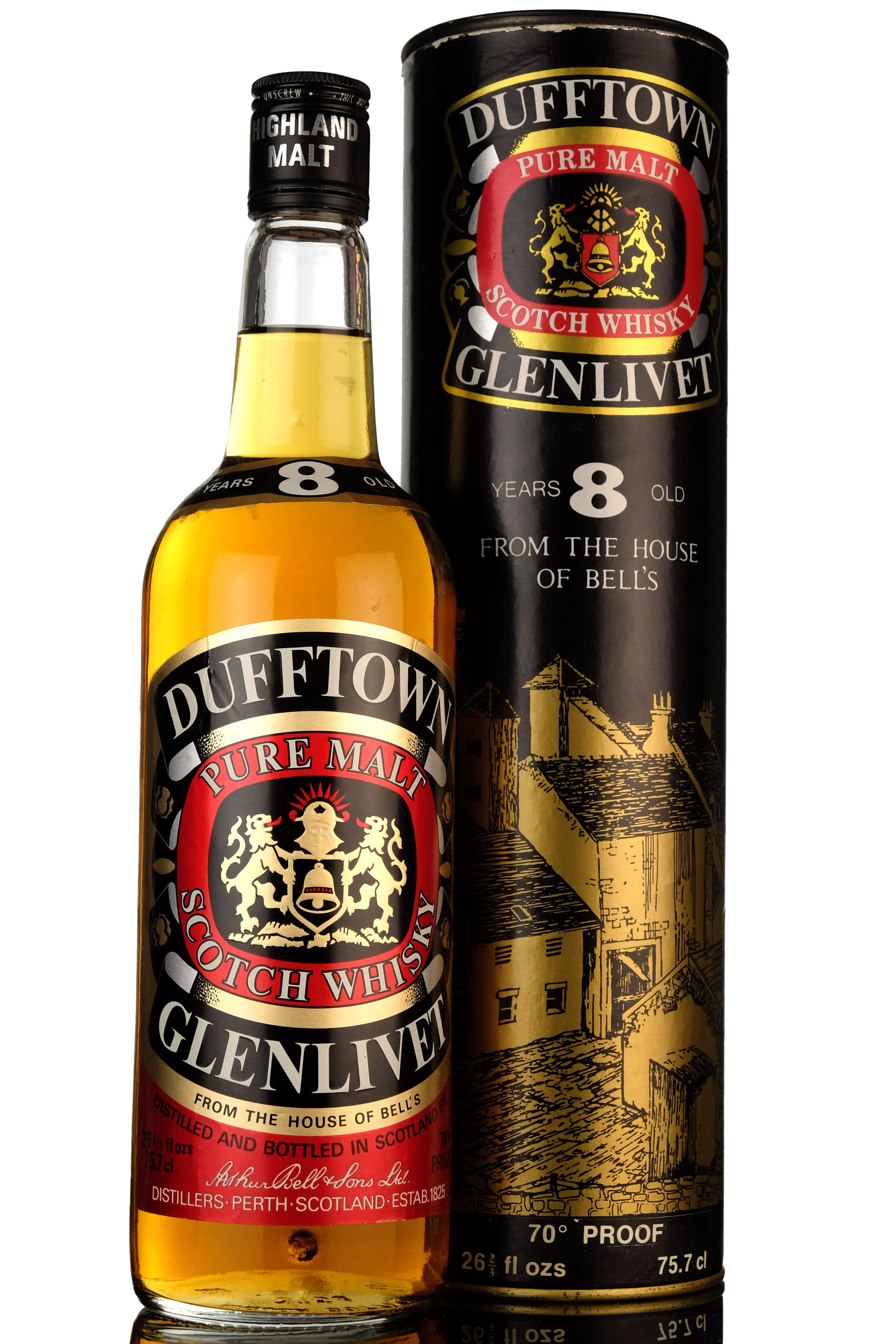Dufftown-Glenlivet 8 Year Old - Late 1970s