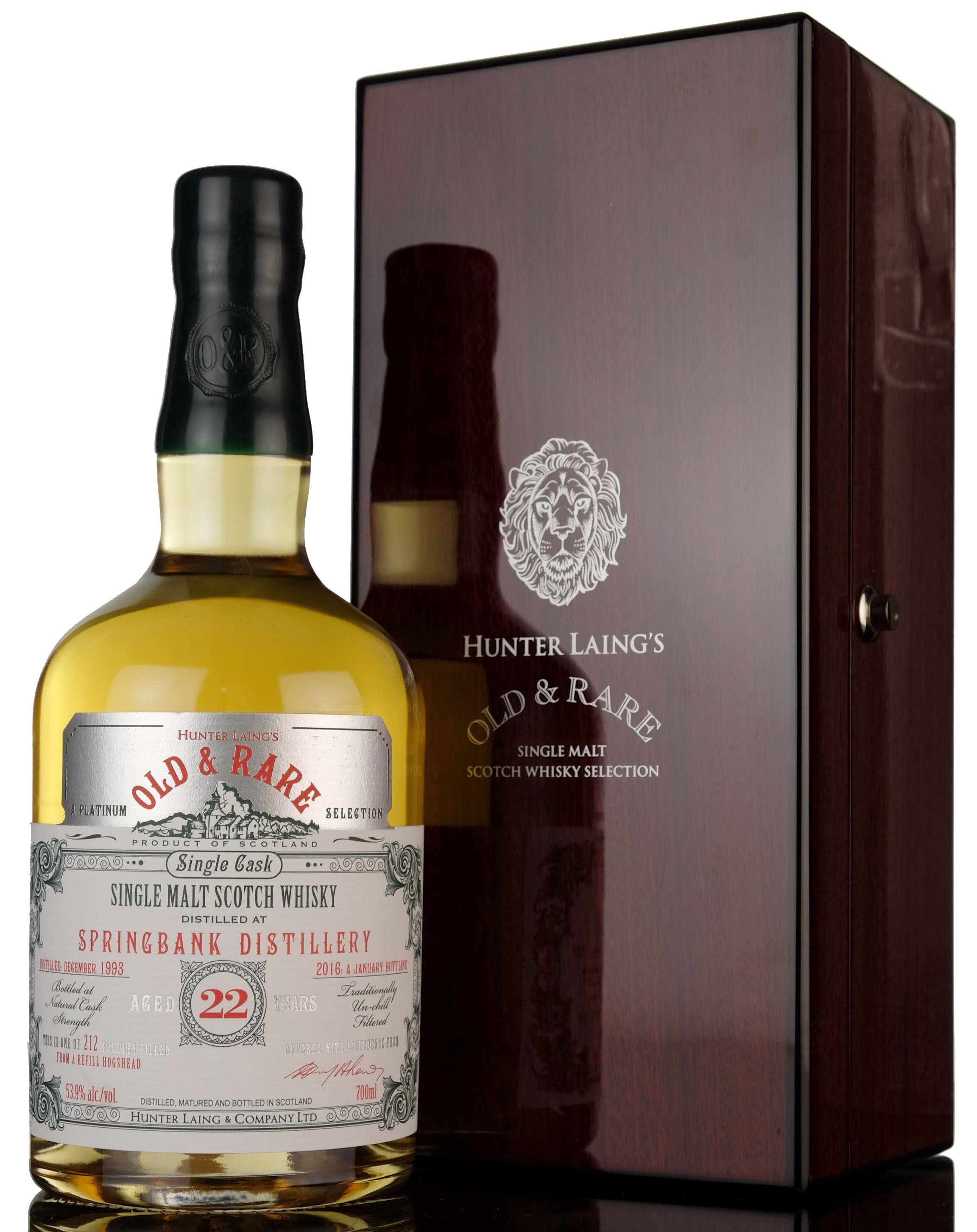 Springbank 1993-2016 - 22 Year Old - Hunter Laing - Old & Rare Platinum Selection