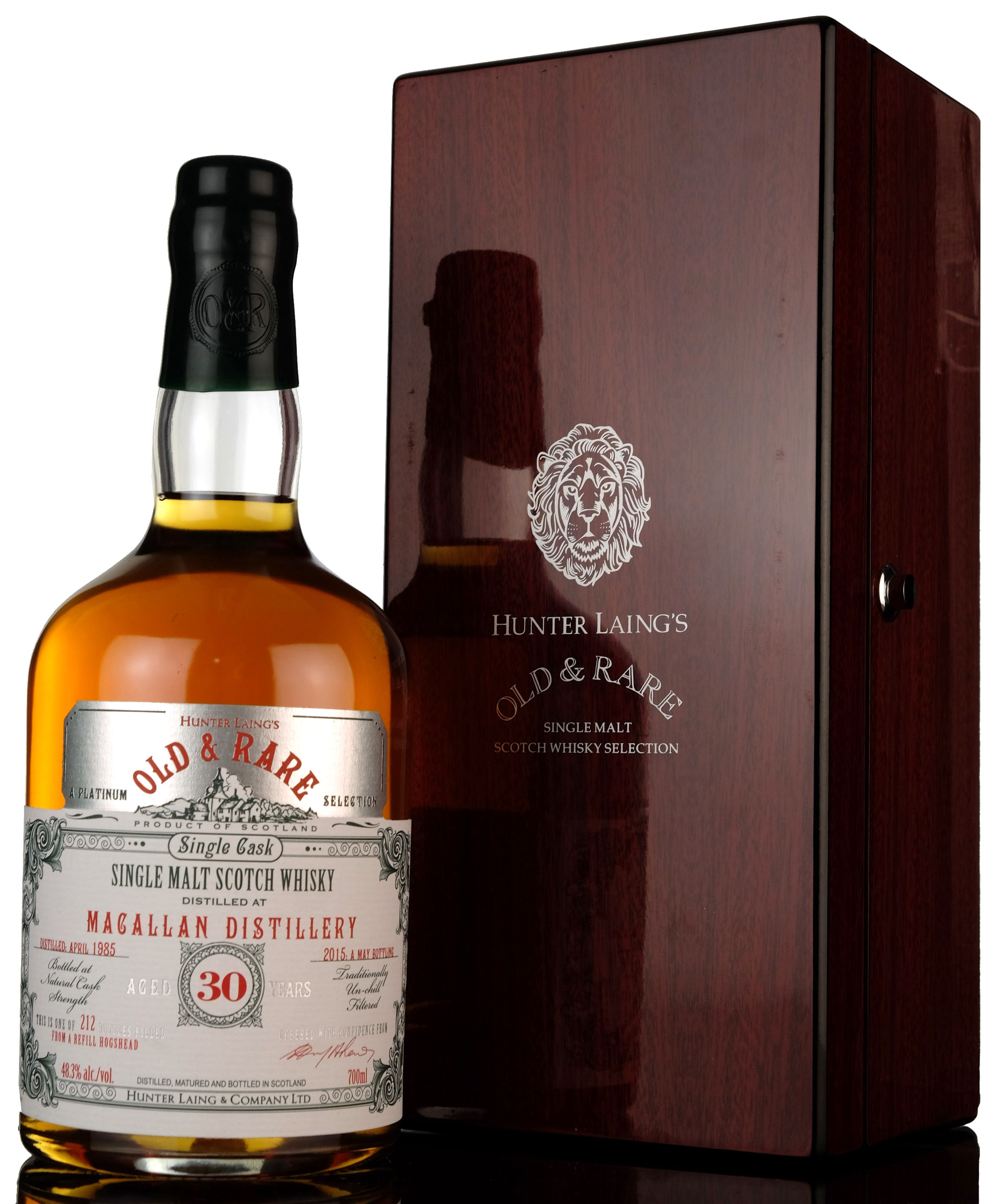 Macallan 1985-2015 - 30 Year Old - Hunter Laing - Old & Rare Platinum Selection