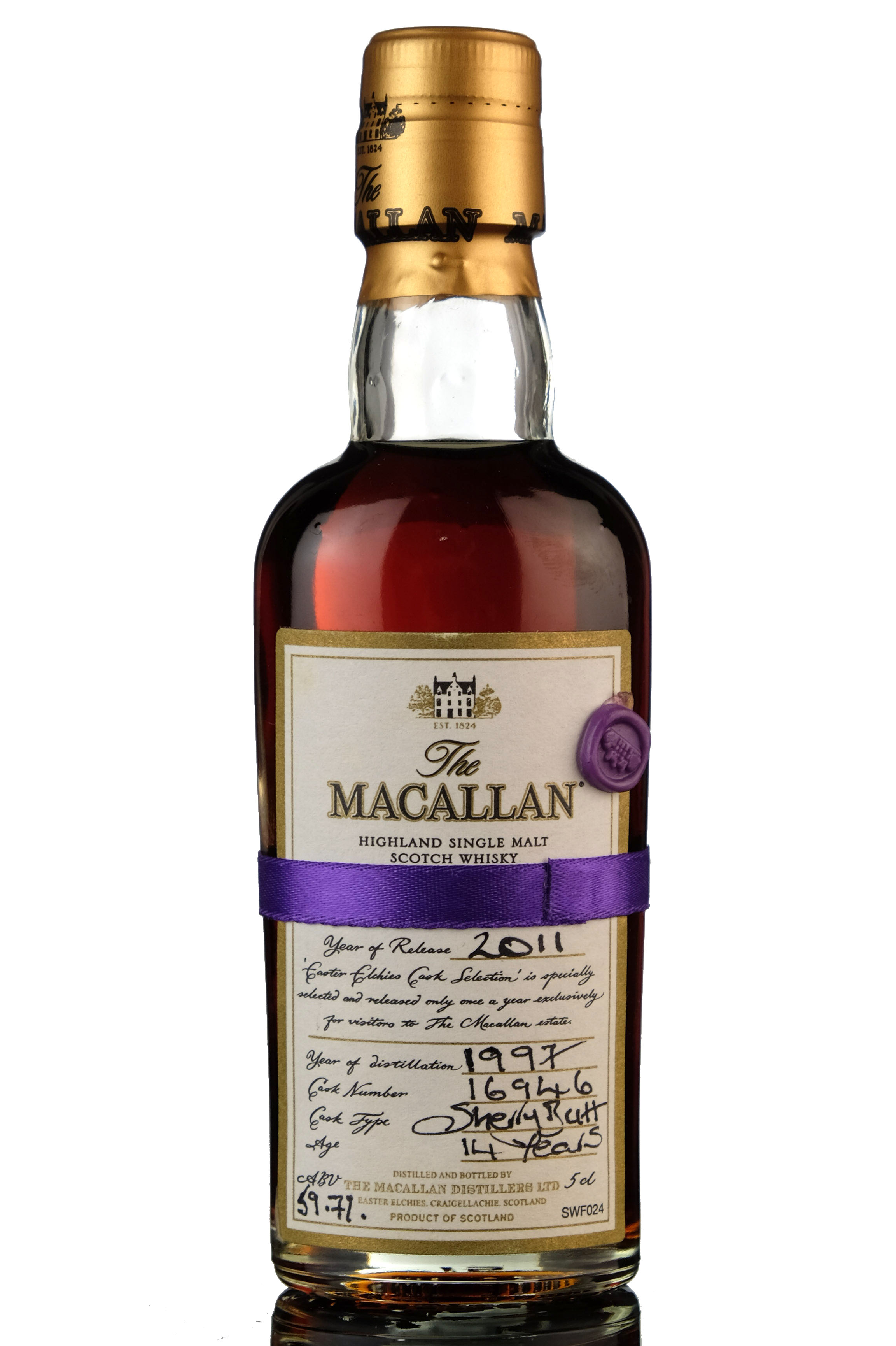 Macallan Easter Elchies 2011 Miniature