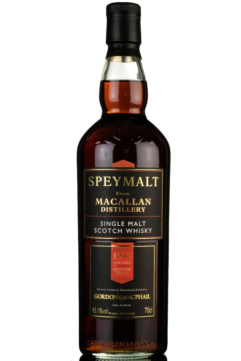 Macallan 1945-2013 - 68 Year Old - Speymalt - First Fill Sherry