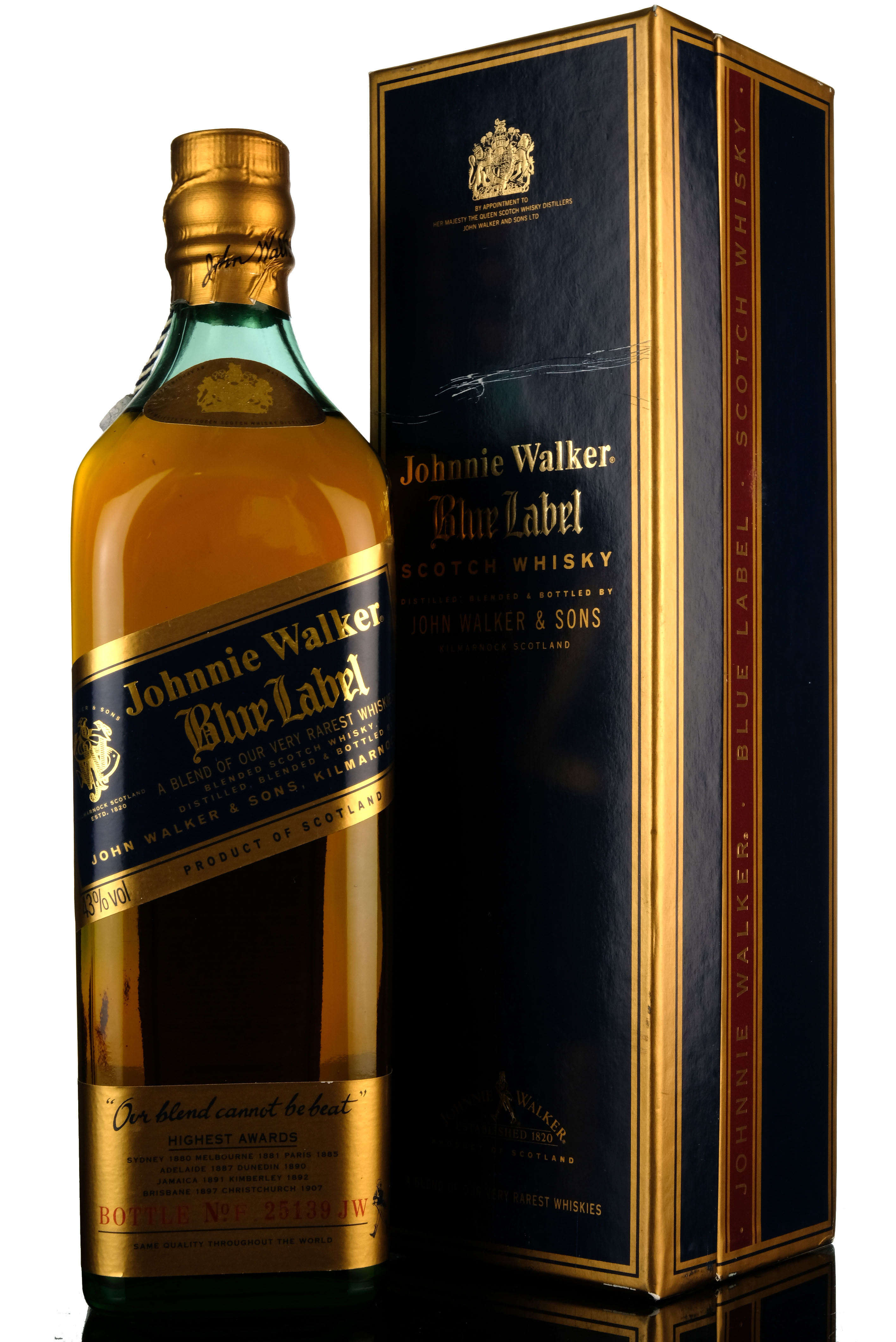 Johnnie Walker Blue Label 1980s