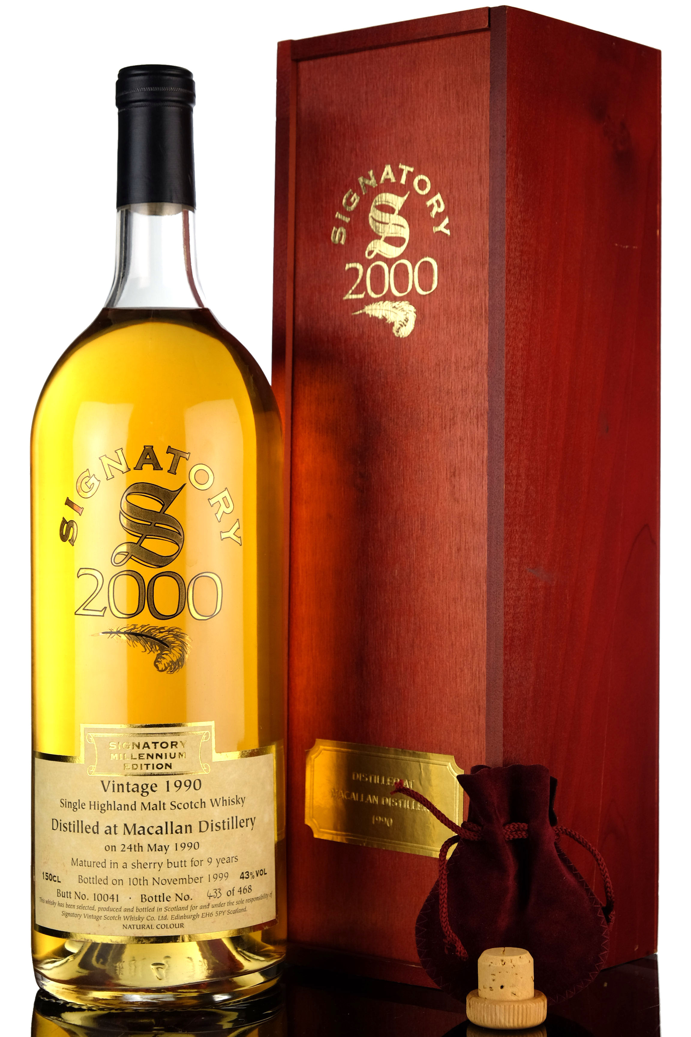 Macallan 1990-1999 - 9 Year Old - Signatory Vintage - 1.5 Litre