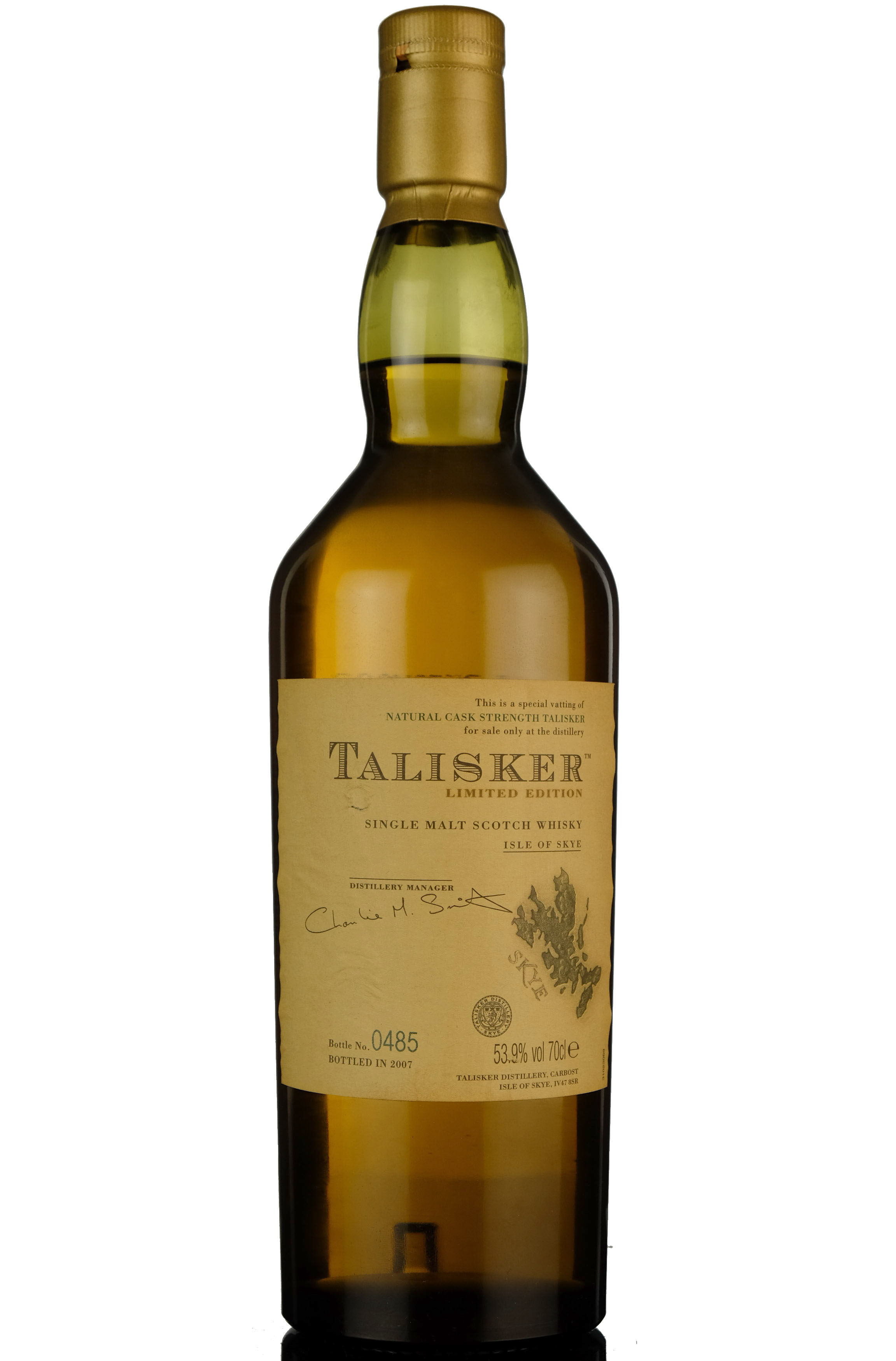 Talisker Distillery Exclusive - Bottled 2007