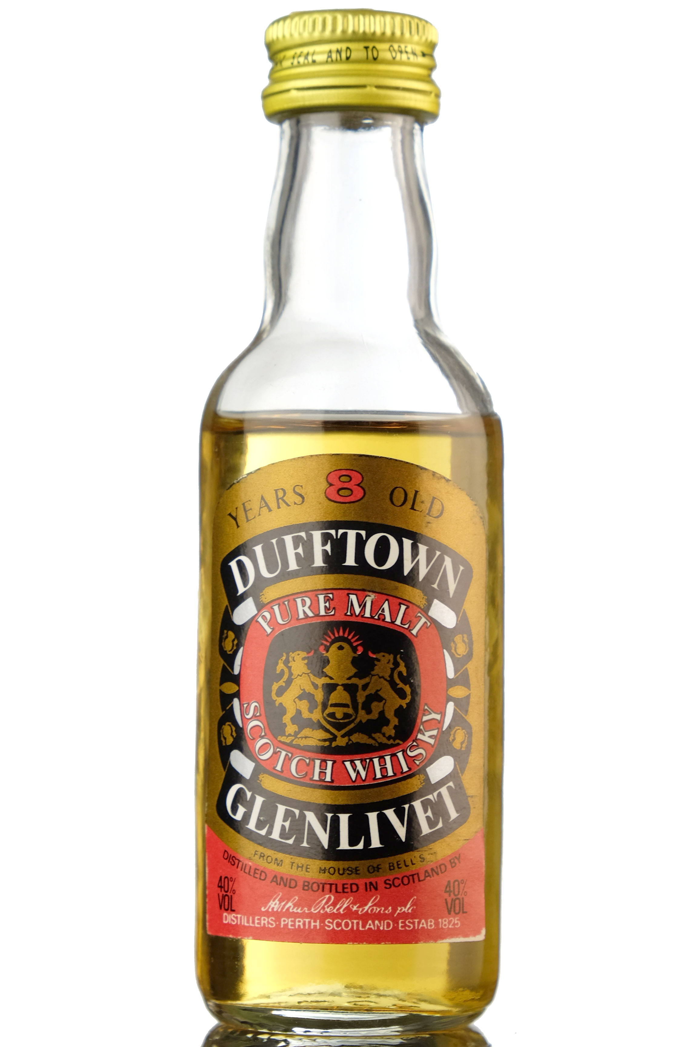 Dufftown-Glenlivet 8 Year Old Miniature