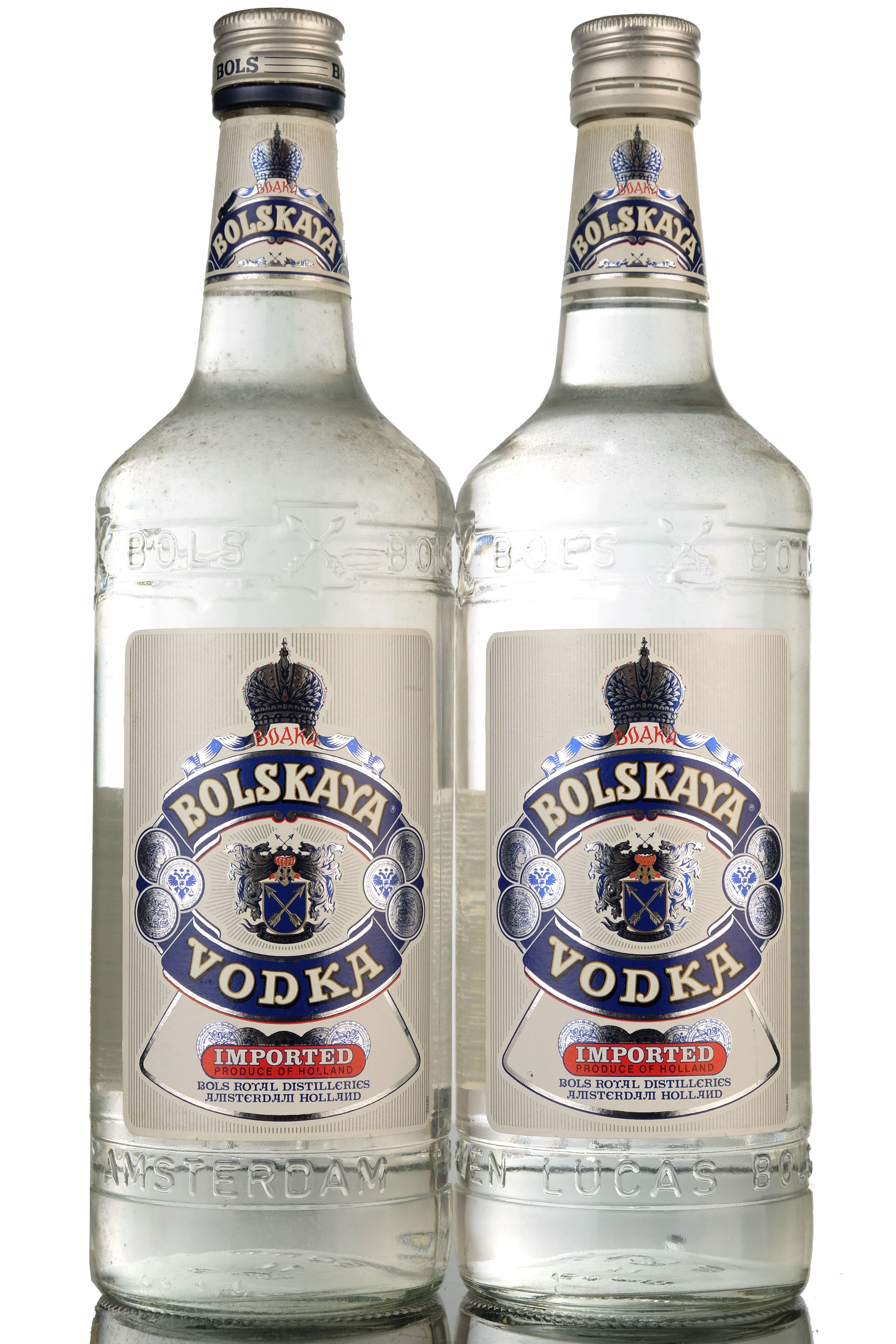 2 x Bolskaya Vodkas - 1 Litres