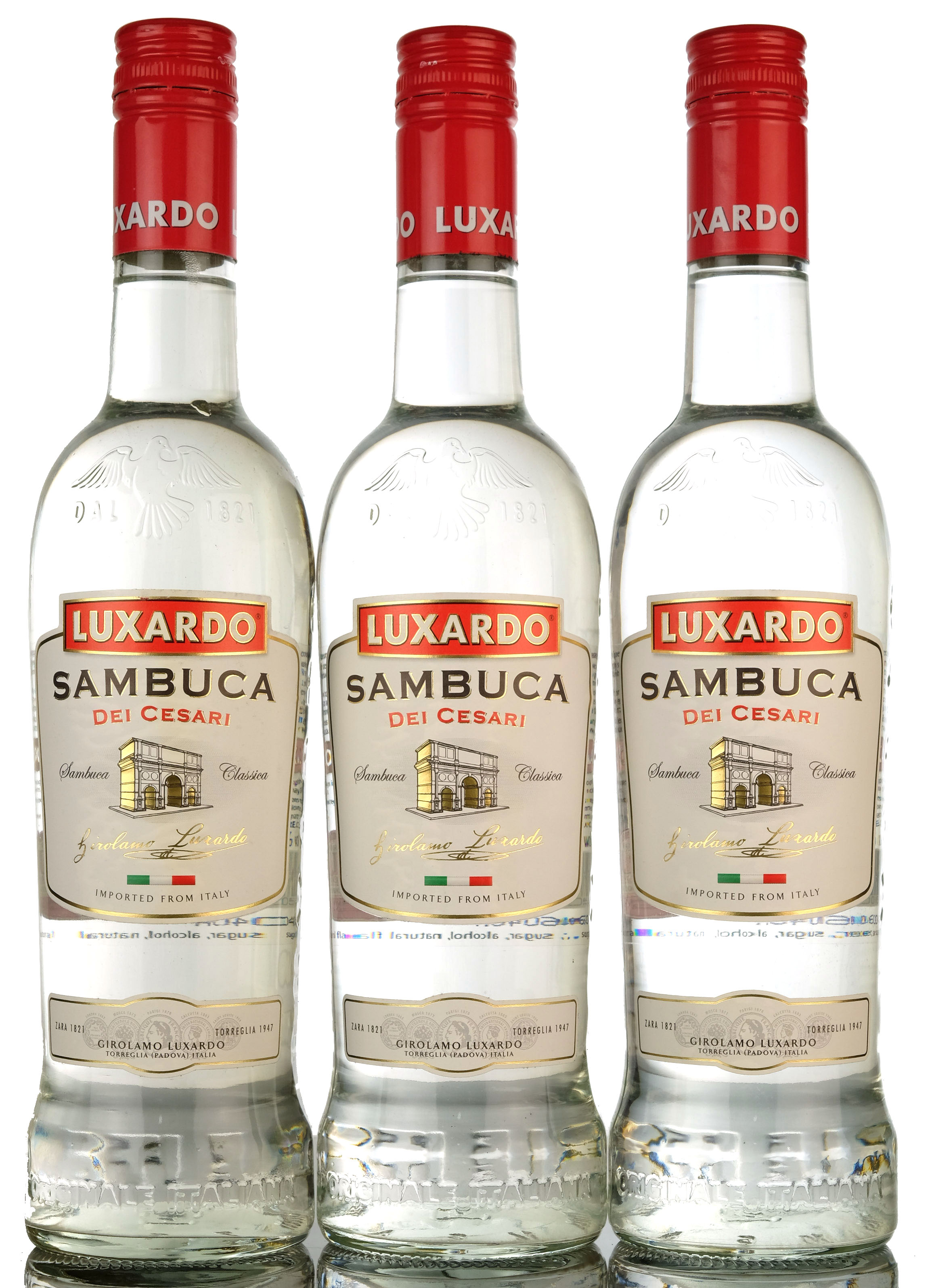 3 x Luxardo Sambuca