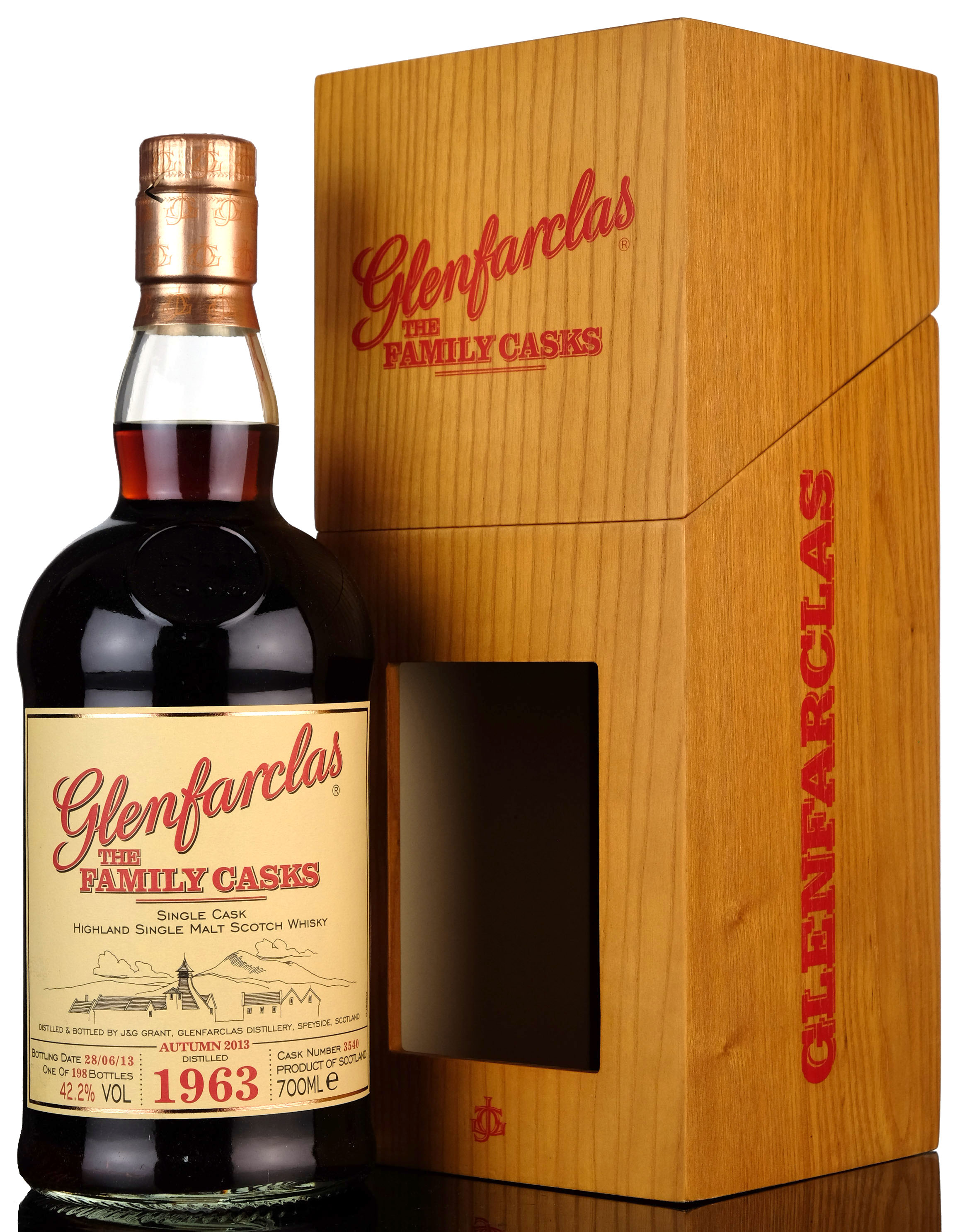 Glenfarclas 1963-2013 - The Family Casks 3540