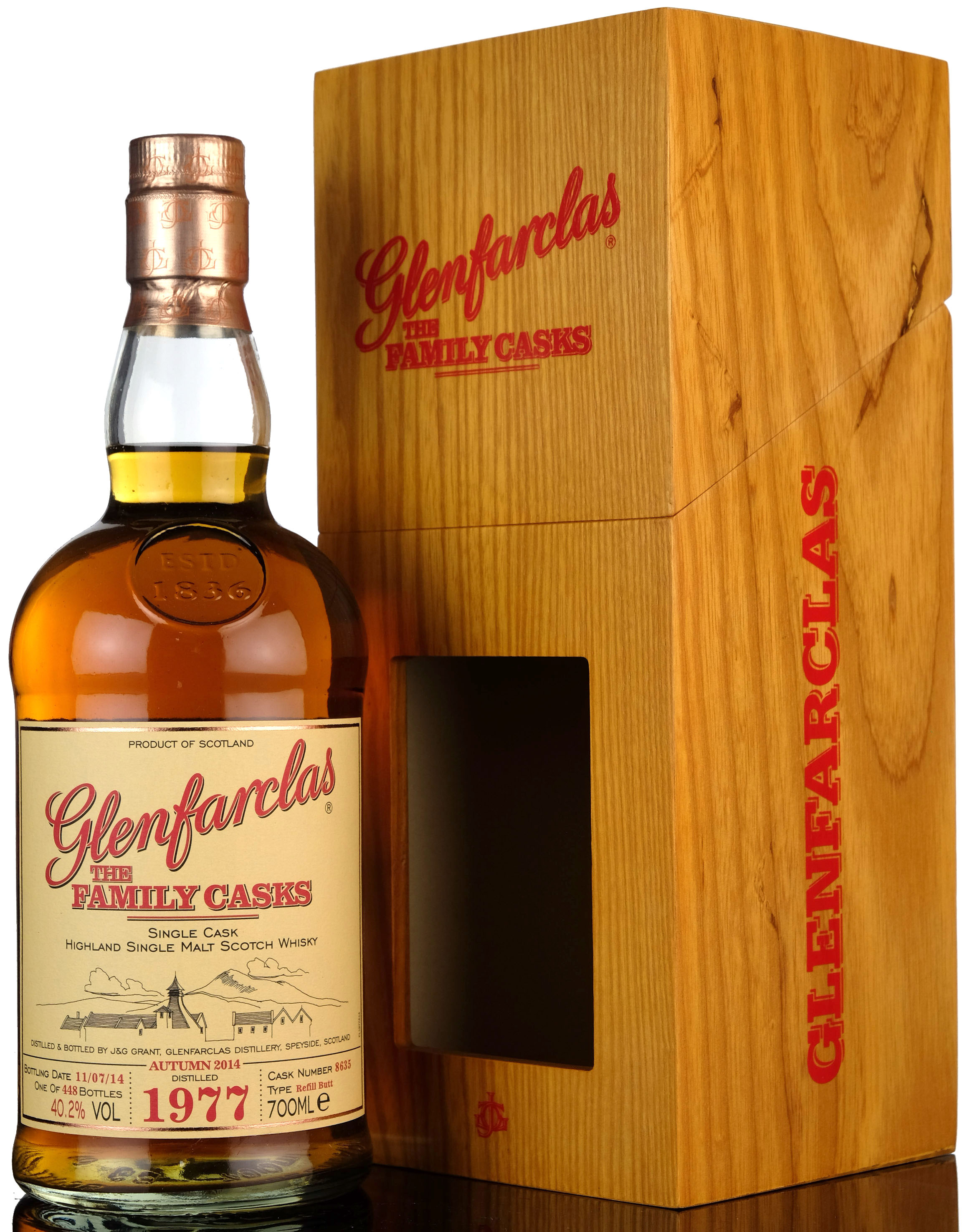 Glenfarclas 1977-2014 - The Family Casks 8635