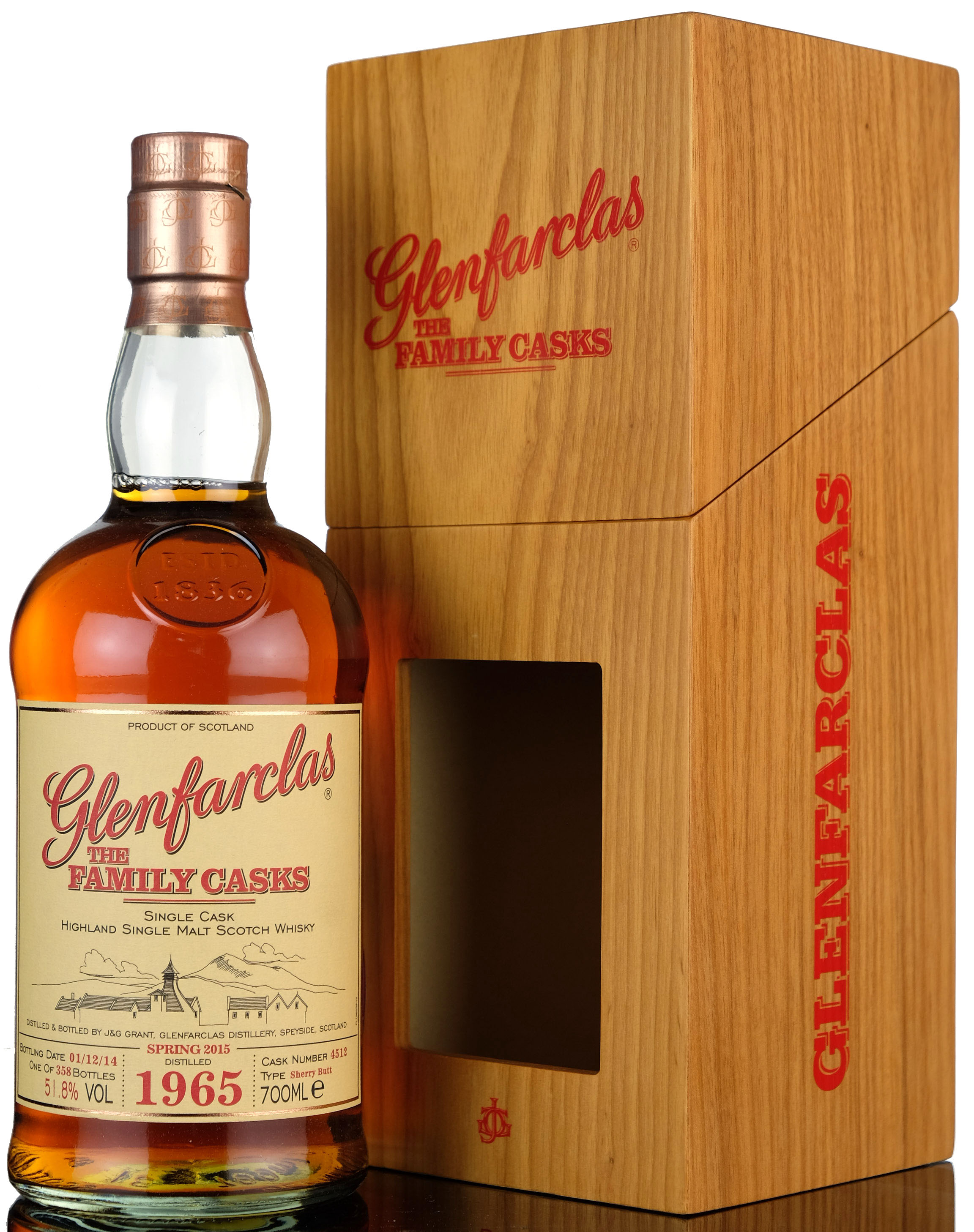 Glenfarclas 1965-2014 - The Family Casks 4512