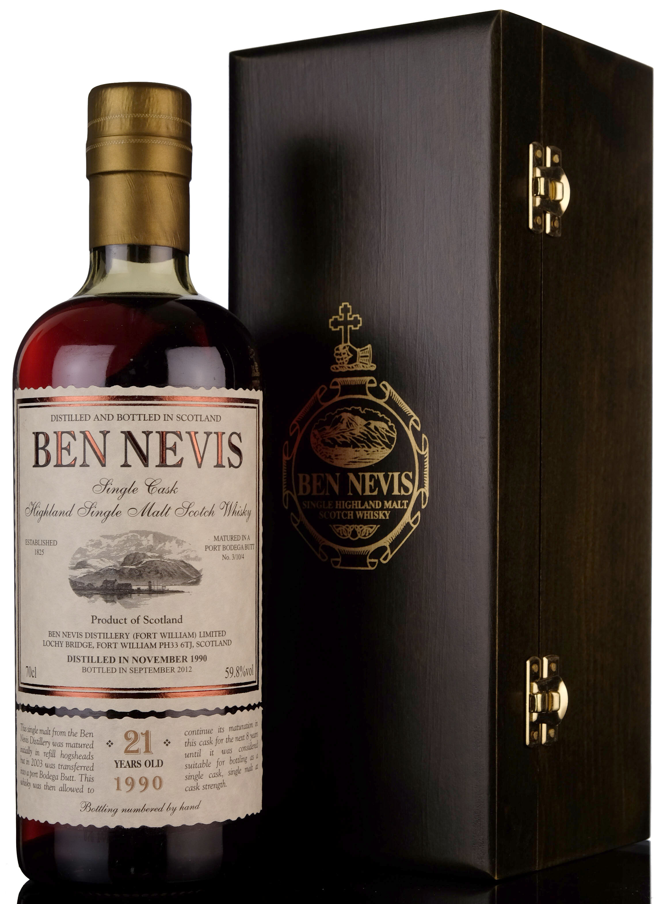 Ben Nevis 1990-2012 - Single Cask 3/10/4 - Port Bodega Butt