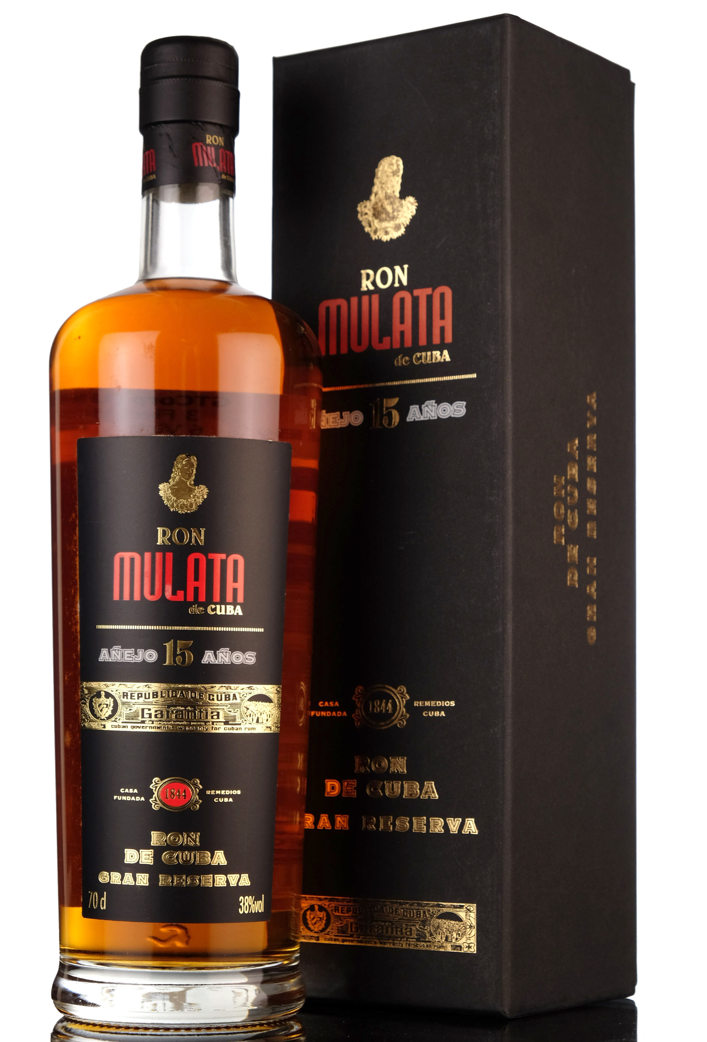 Ron Mulata 15 Year Old - Gran Reserva Anejo Rum