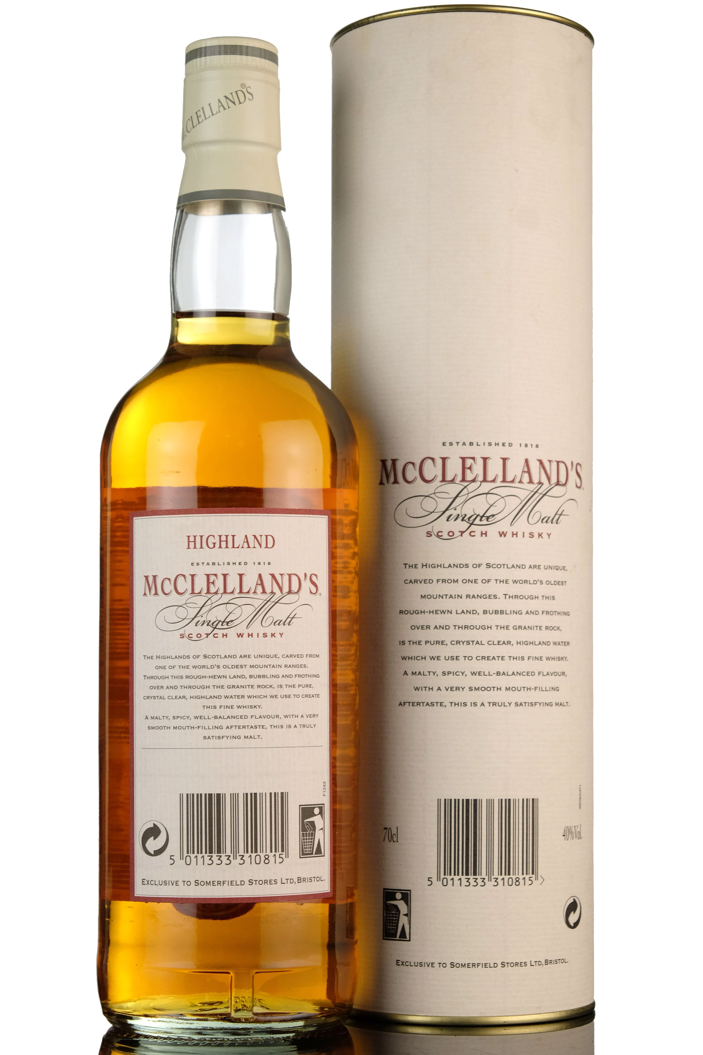 McClellands 10 Year Old - Highland Single Malt