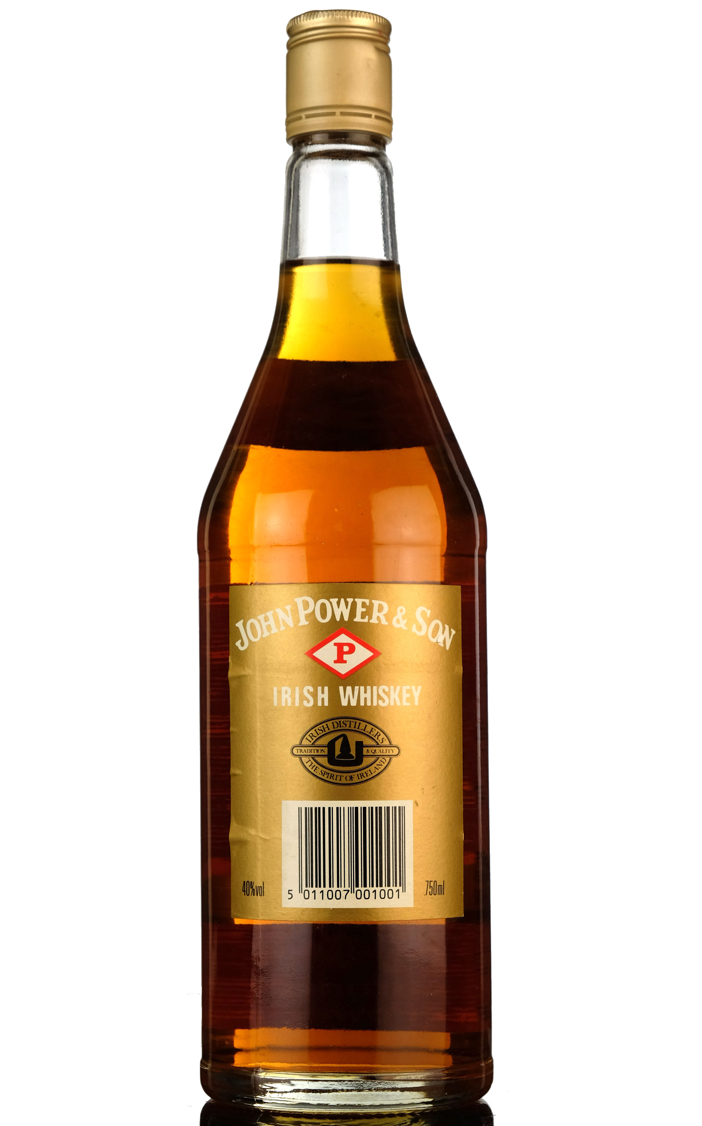 John Power & Son Gold Label - Irish Whiskey - 1980s