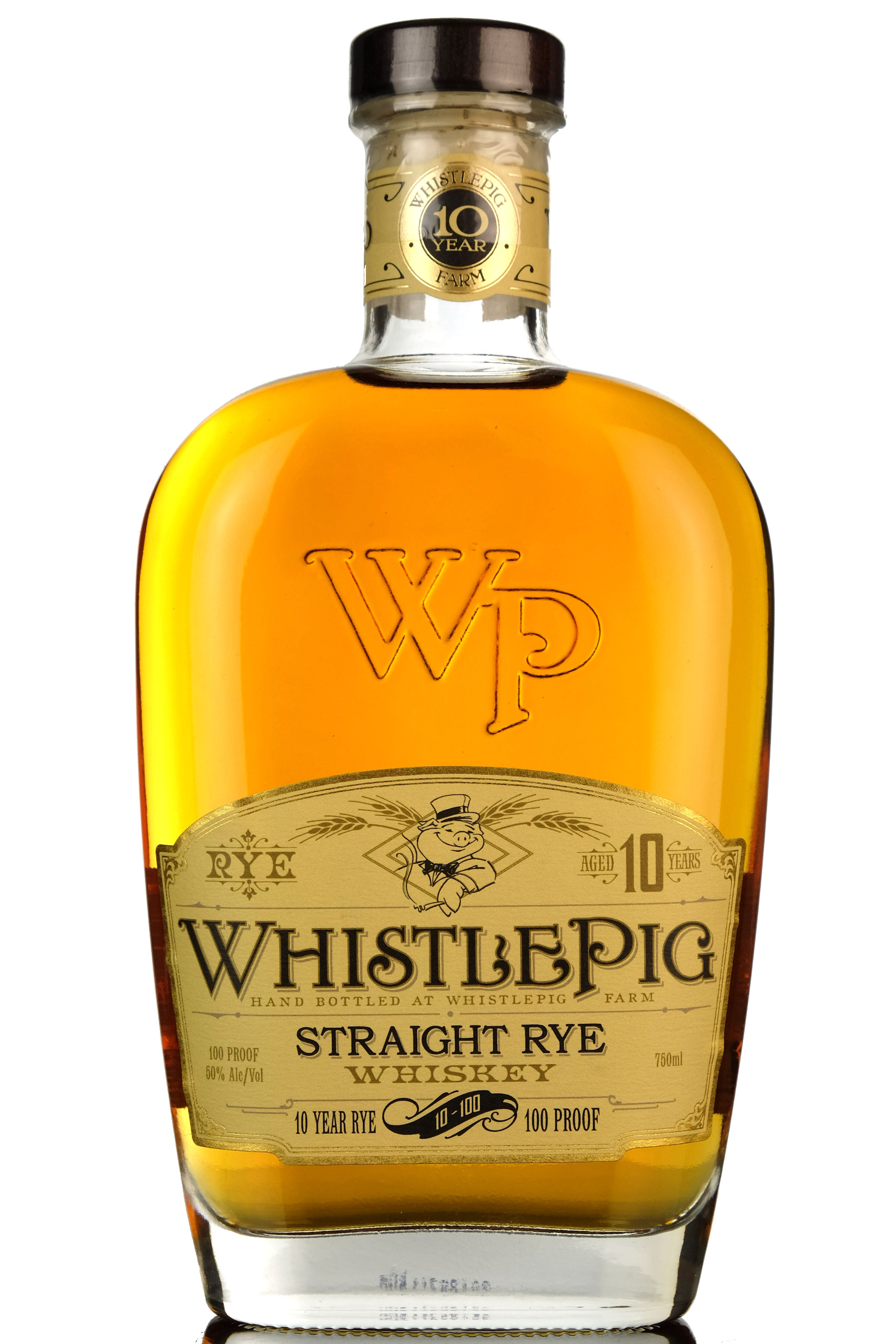 WhistlePig 10 Year Old - 100 Proof - Straight Rye Whiskey