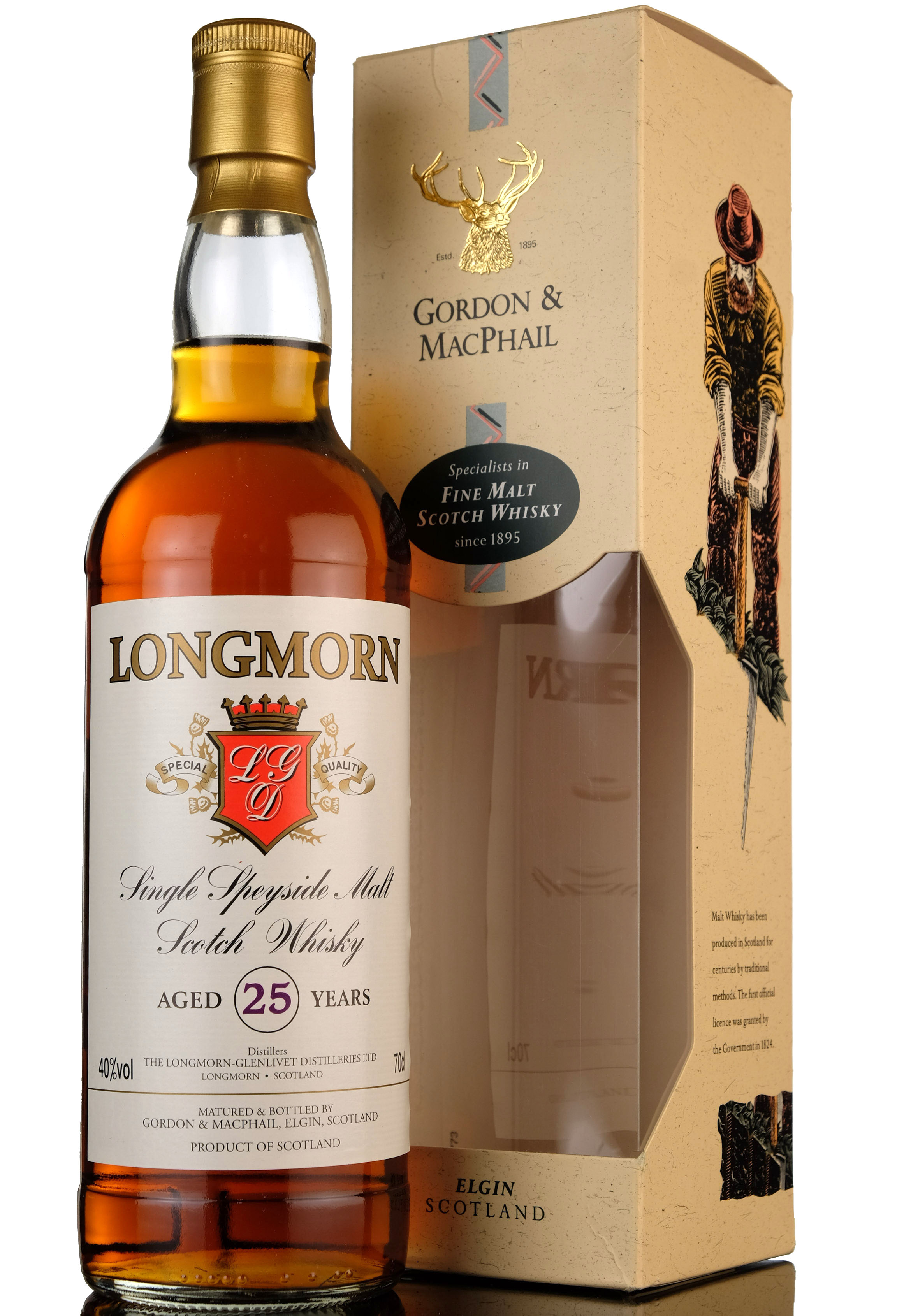 Longmorn 25 Year Old - Gordon & MacPhail