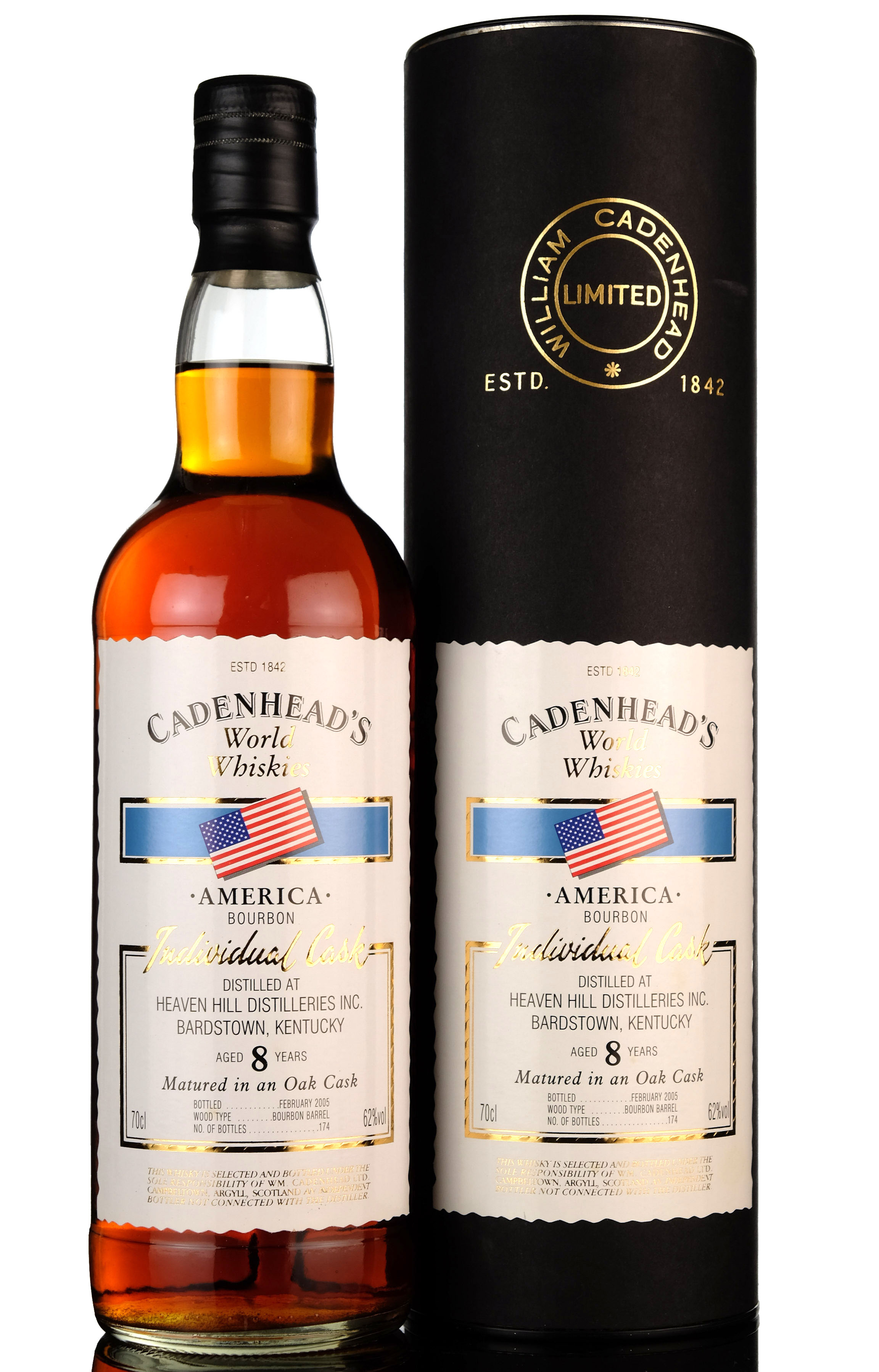 Heaven Hill 8 Year Old - Bourbon - Cadenheads World Whiskies