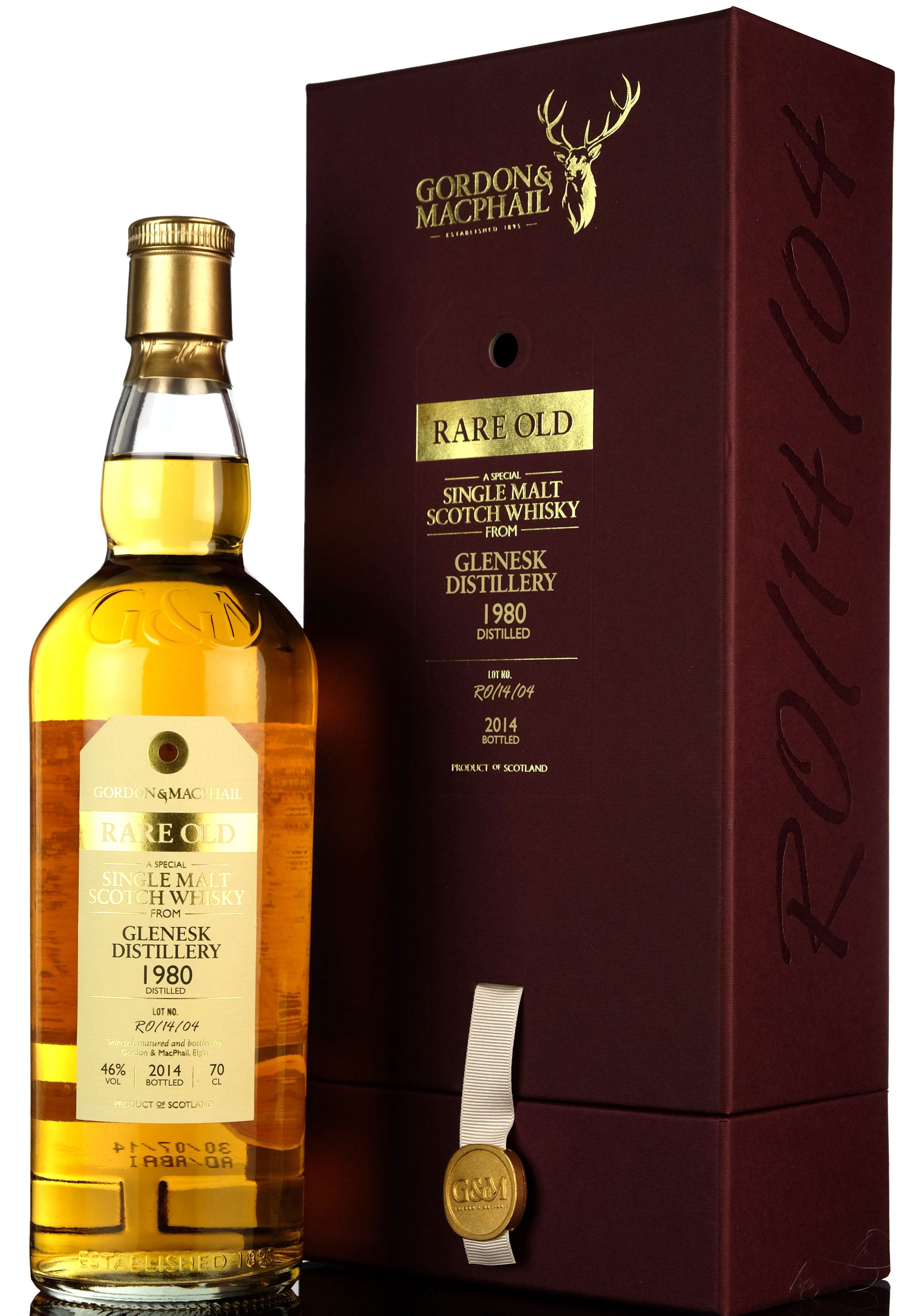 Glenesk 1980-2014 - Rare Old - Gordon & MacPhail - RO/14/04