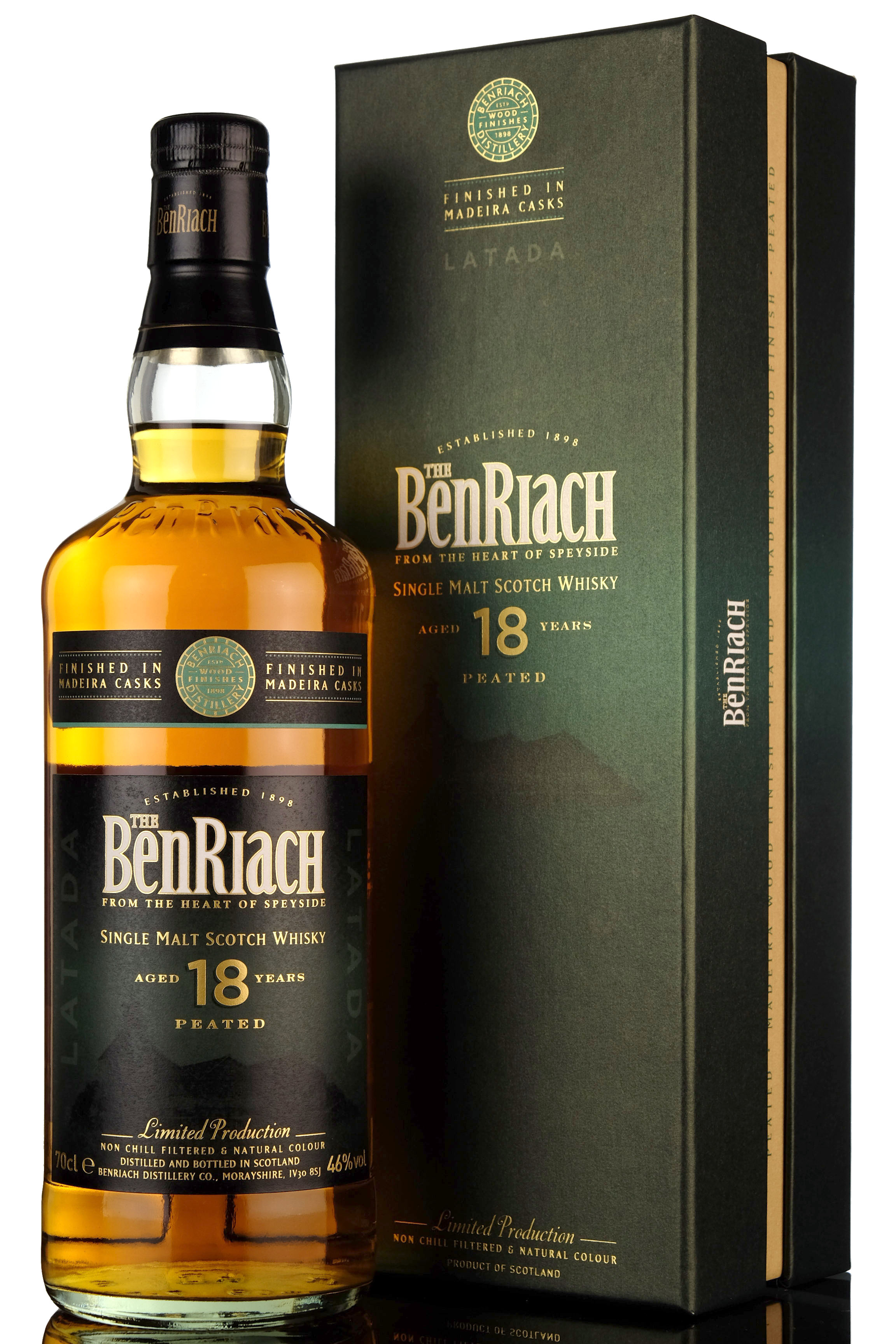 Benriach 18 Year Old - Latada - 2015 Release