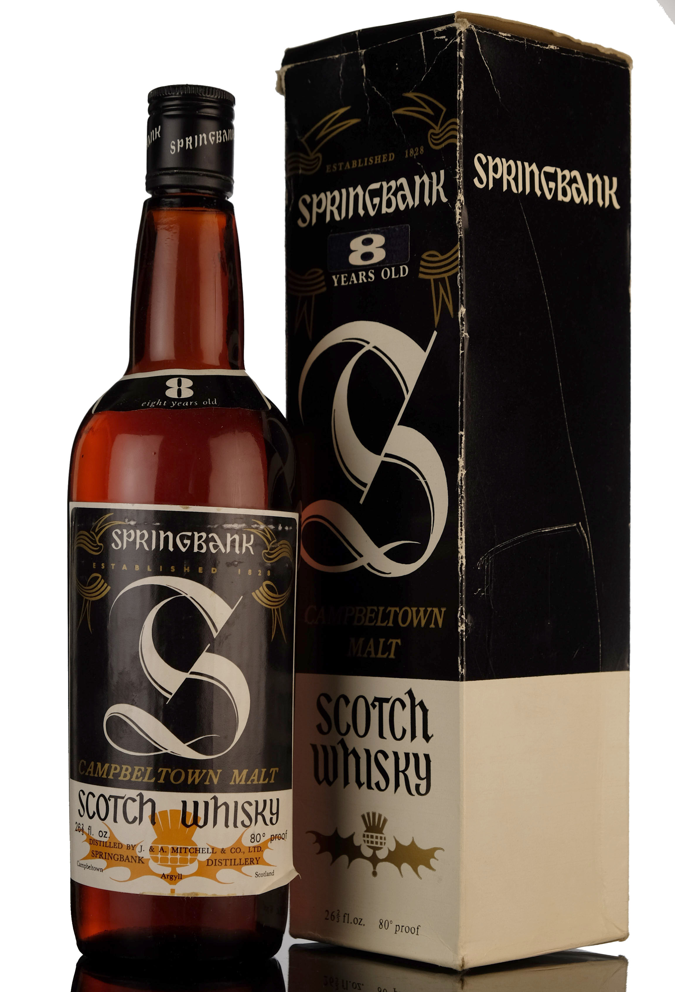 Springbank 8 Year Old - Late 1960s