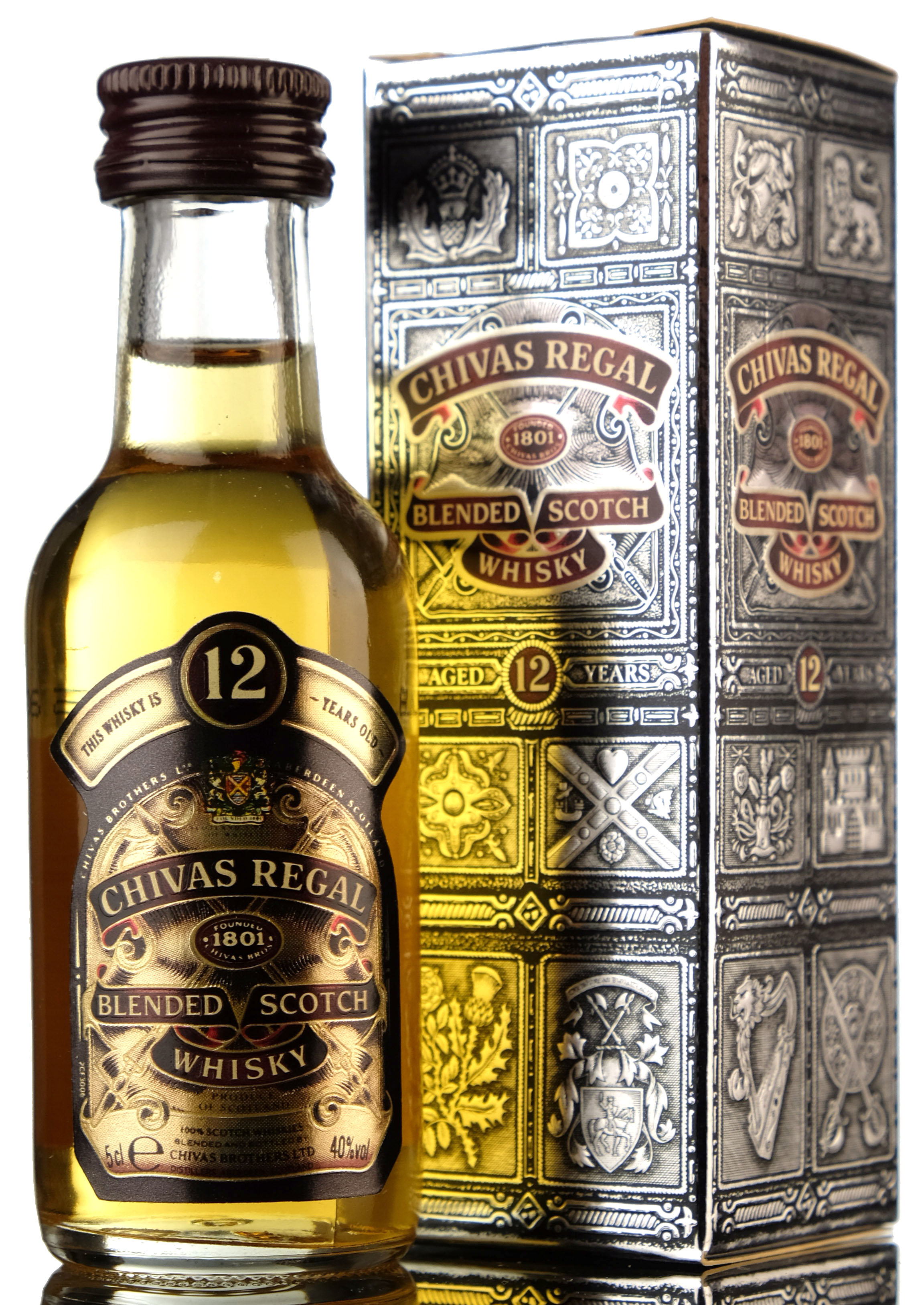 Chivas Regal 12 Year Old Miniature