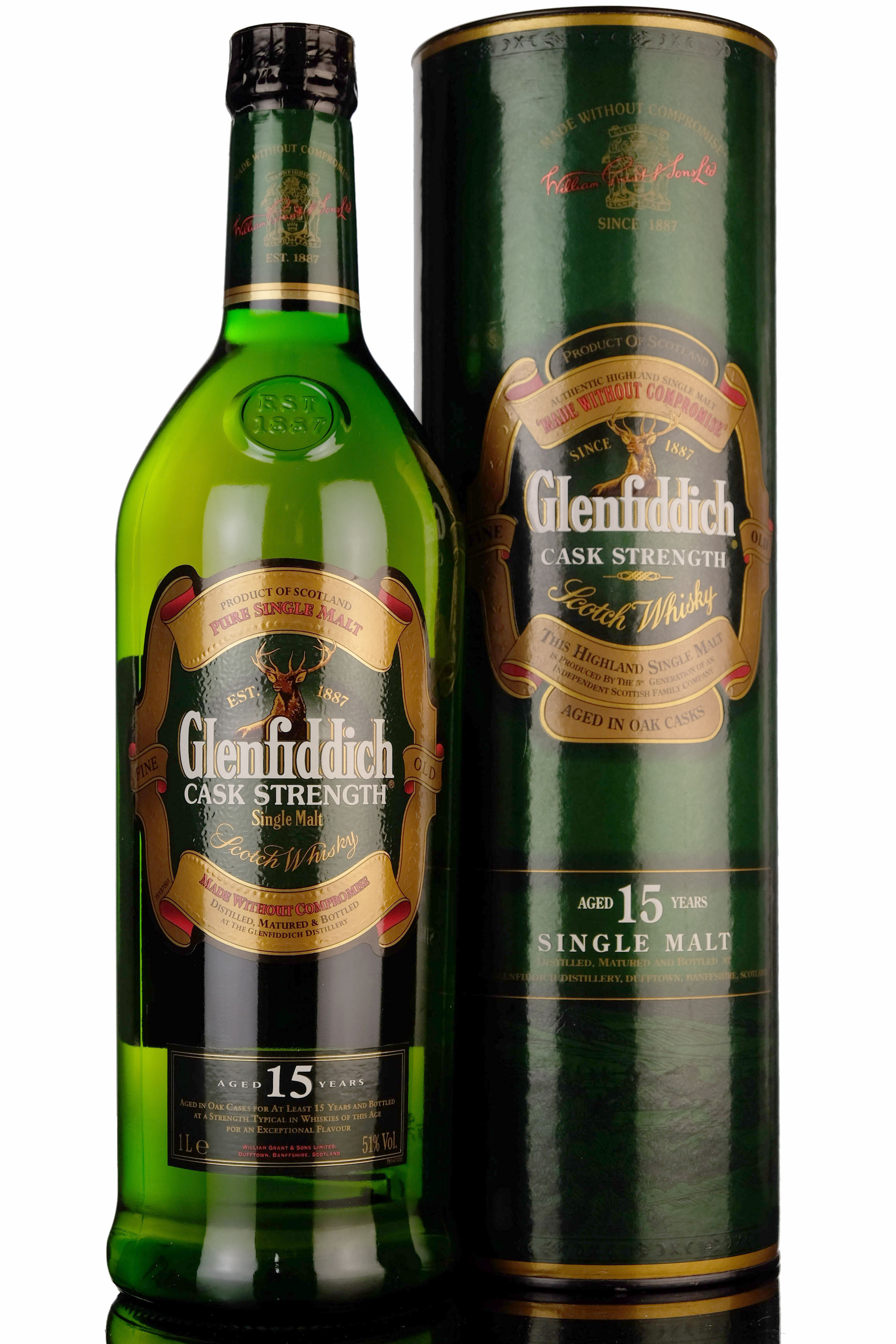 Glenfiddich 15 Year Old - Cask Strength - 1 Litre